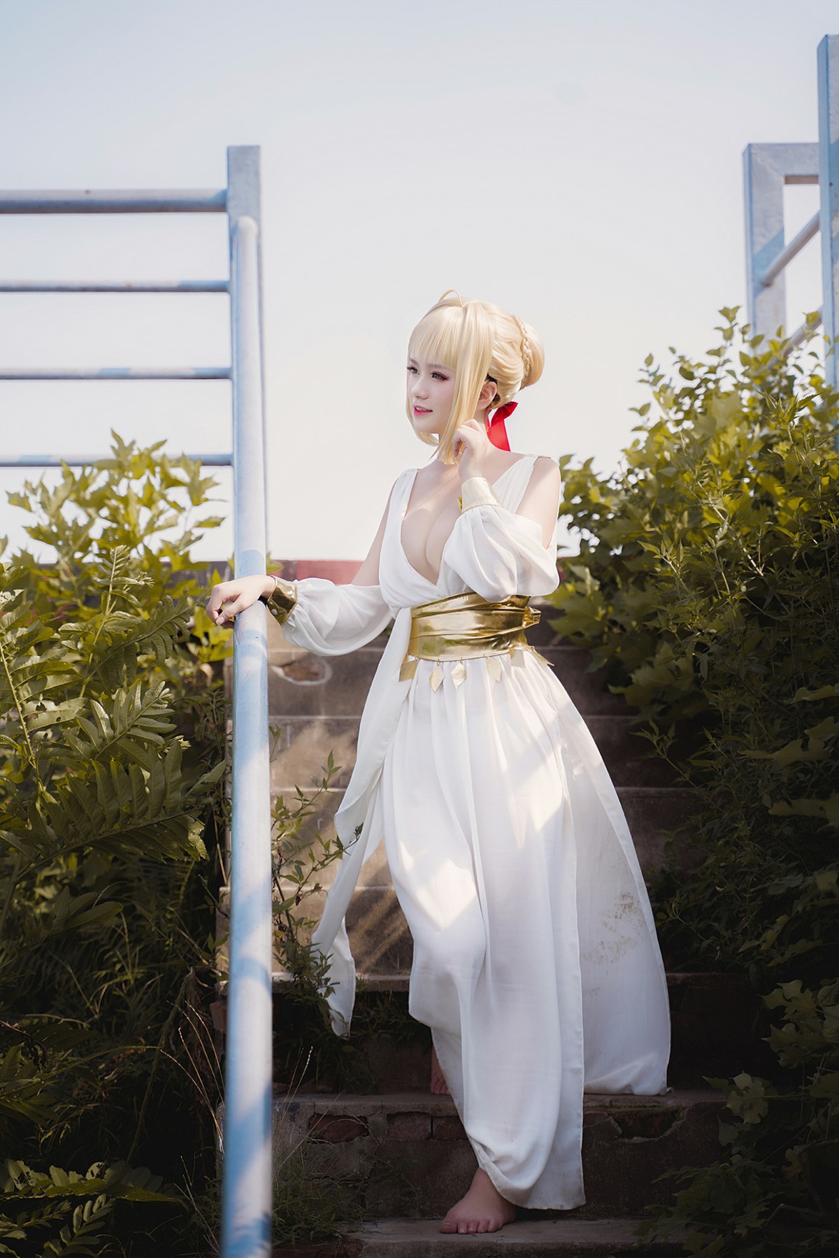 图片[18]-甜美女神 白裙飘逸难以抵挡的诱惑 – COSPLAY-瞬颜部落