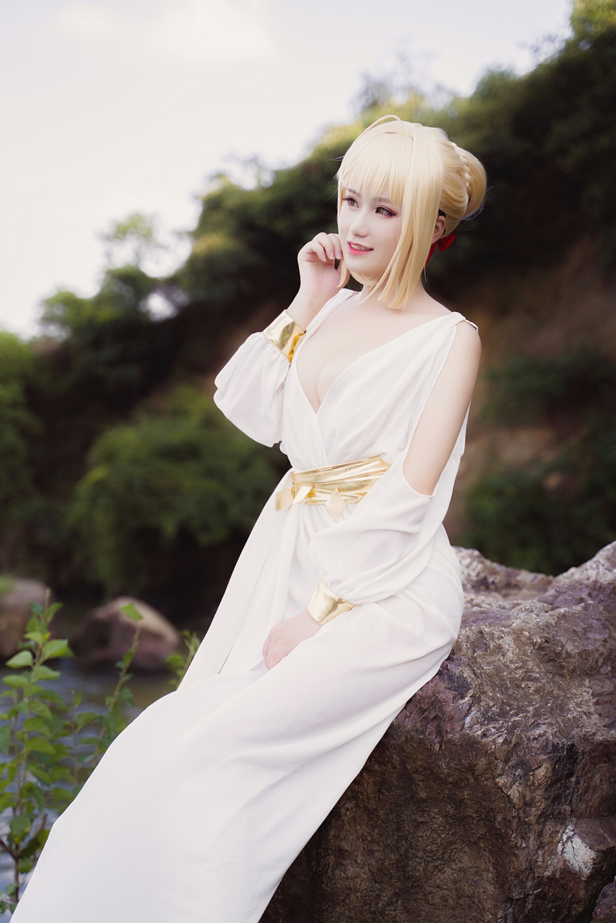 图片[36]-甜美女神 白裙飘逸难以抵挡的诱惑 – COSPLAY-瞬颜部落