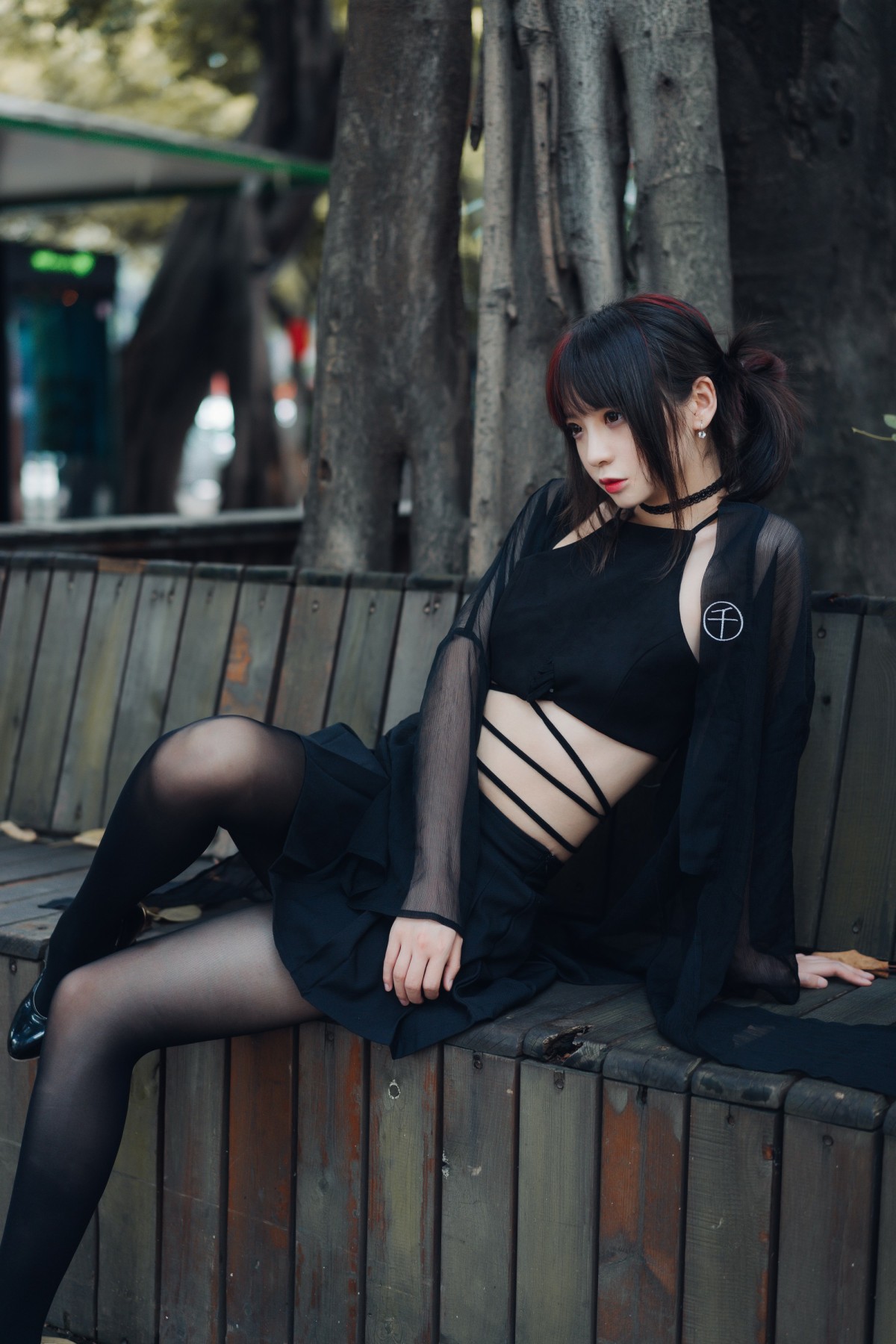 图片[8]-疯猫ss – 黑丝复古 – COSPLAY-瞬颜部落