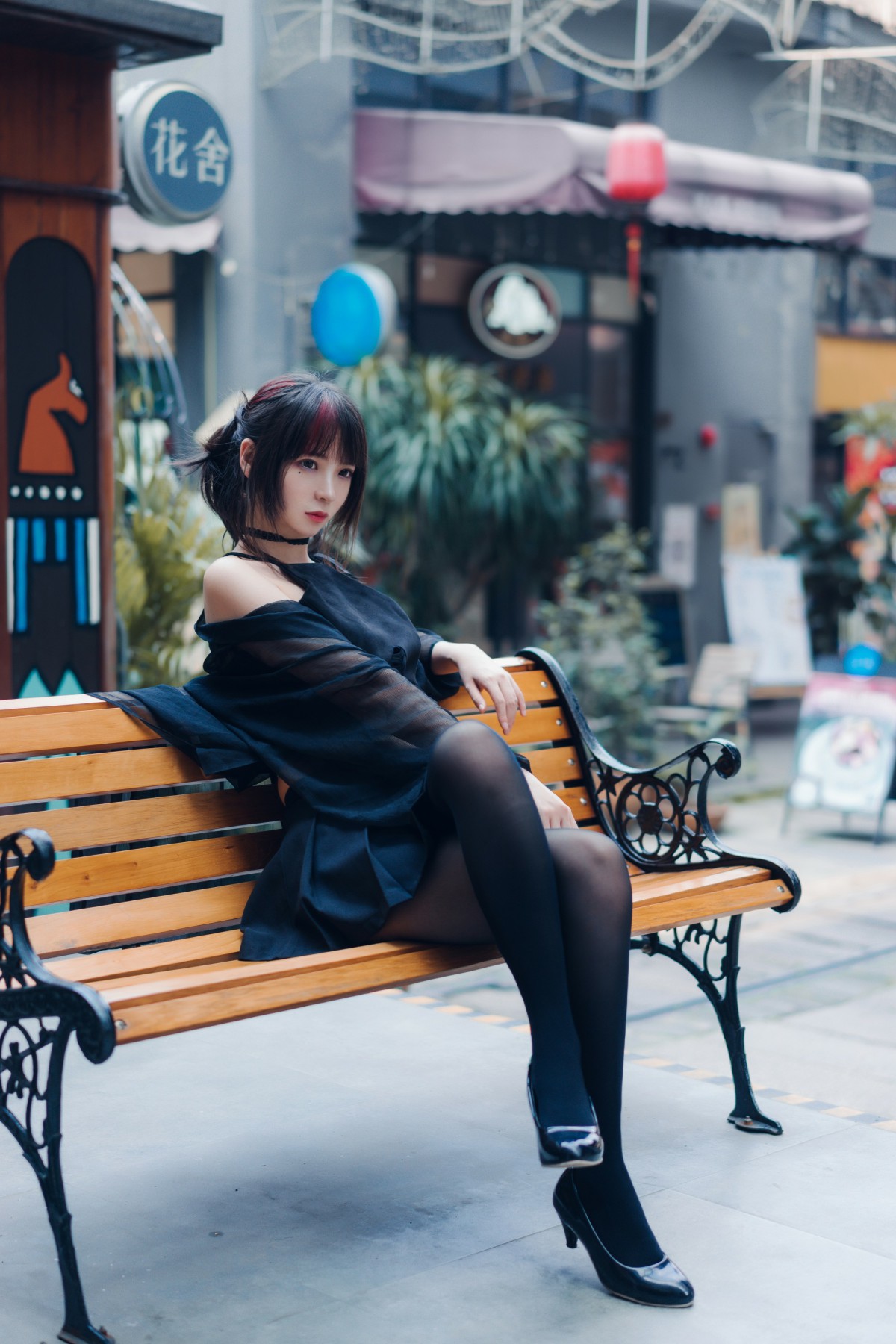 图片[10]-疯猫ss – 黑丝复古 – COSPLAY-瞬颜部落