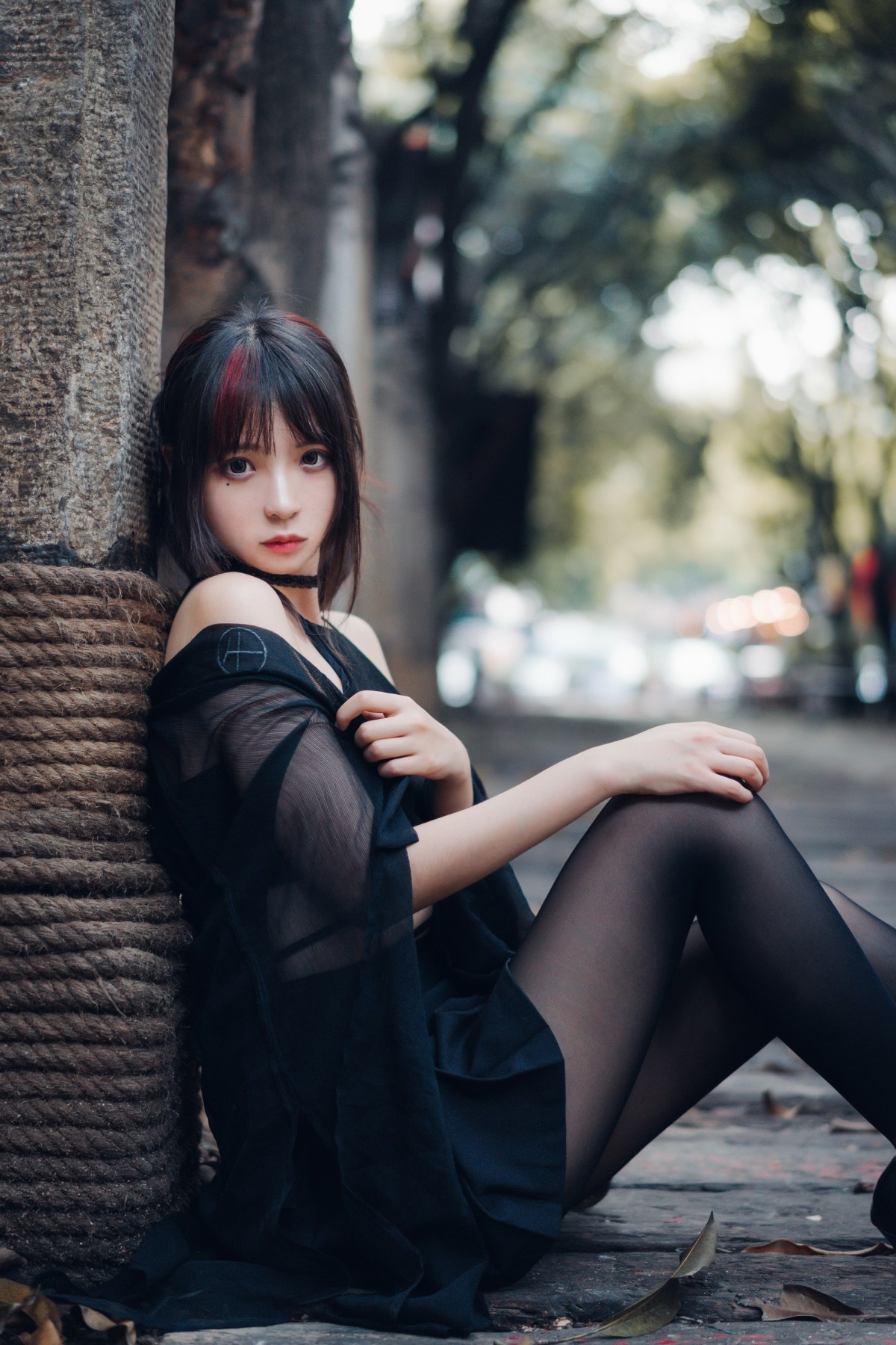 图片[11]-疯猫ss – 黑丝复古 – COSPLAY-瞬颜部落