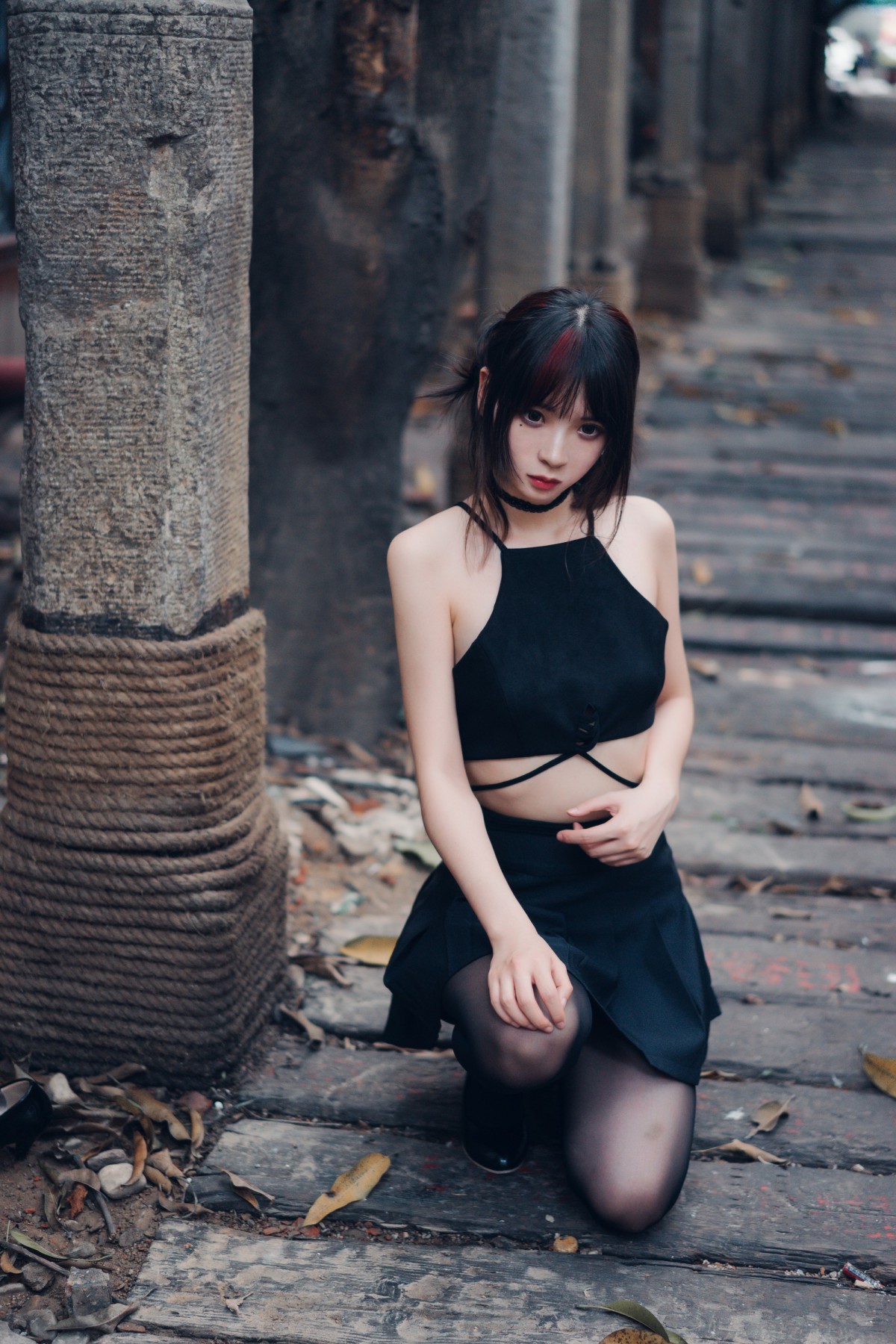 图片[16]-疯猫ss – 黑丝复古 – COSPLAY-瞬颜部落