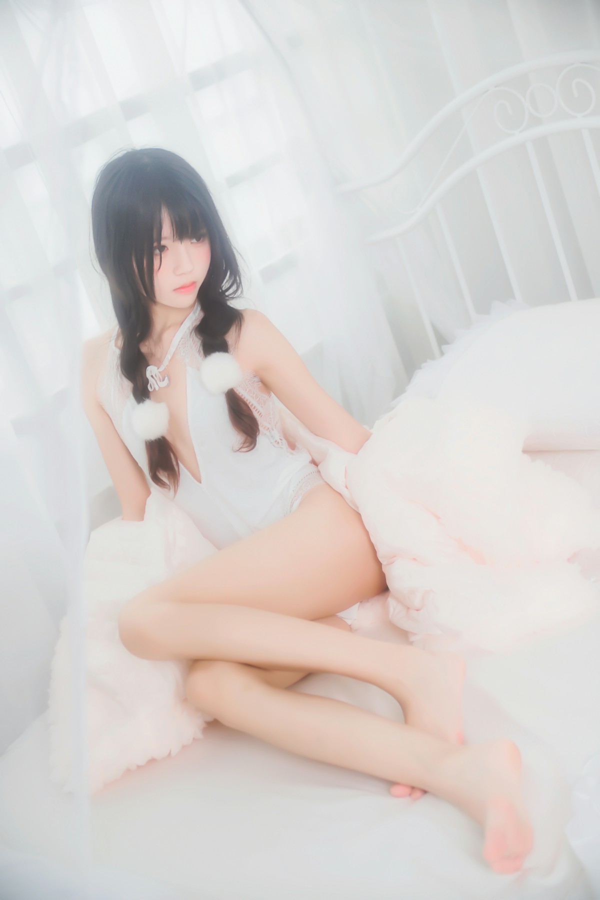 图片[2]-萝莉风COS 桜桃喵 – 纯白私房 – COSPLAY-瞬颜部落