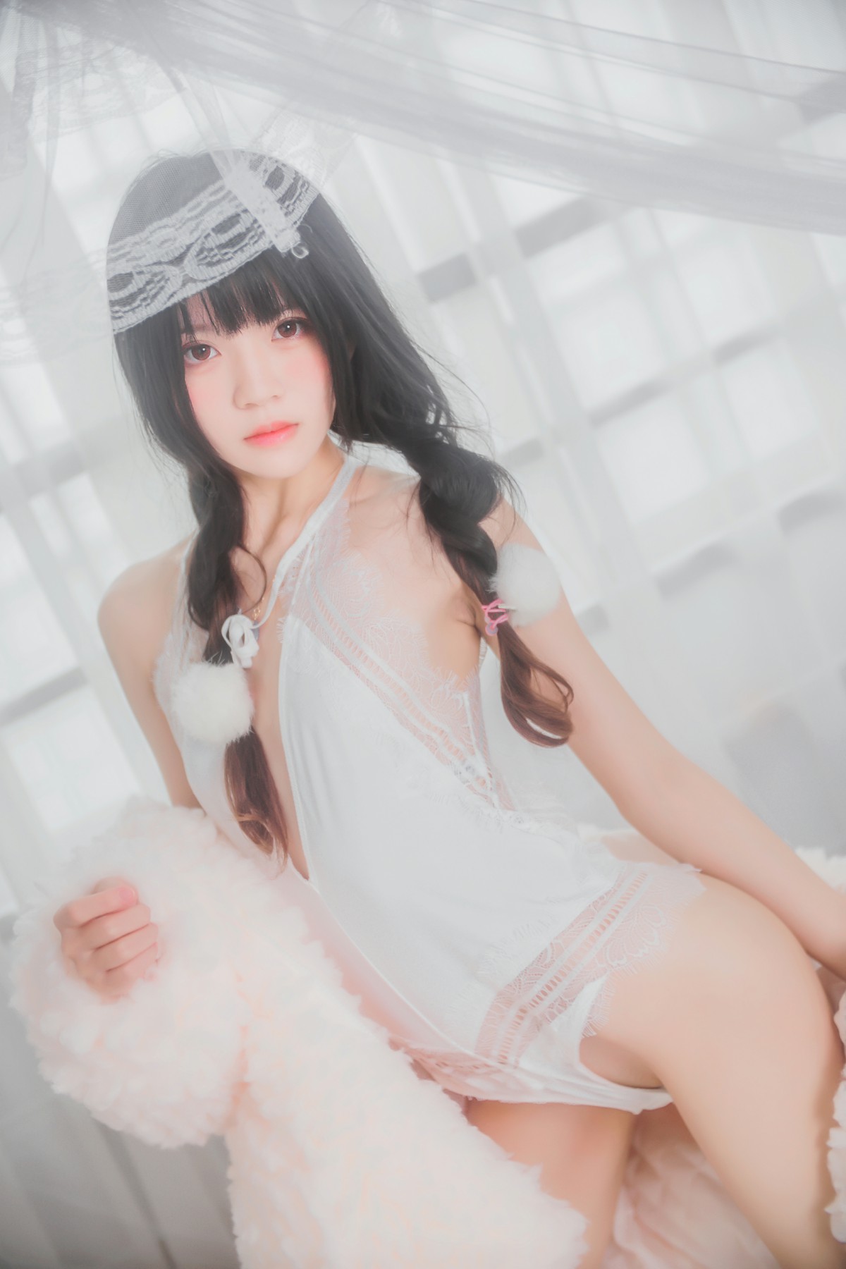 图片[14]-萝莉风COS 桜桃喵 – 纯白私房 – COSPLAY-瞬颜部落