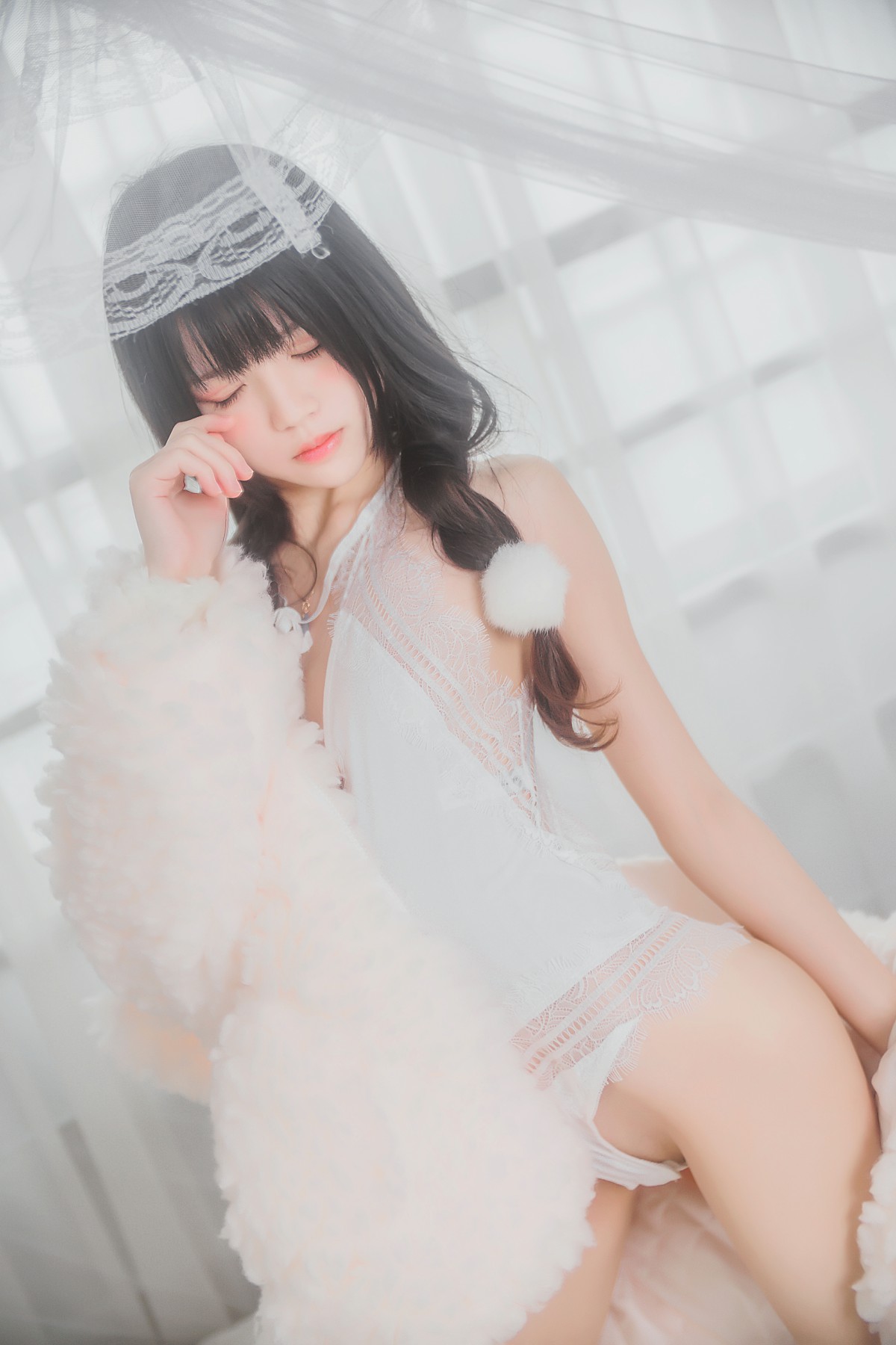 图片[15]-萝莉风COS 桜桃喵 – 纯白私房 – COSPLAY-瞬颜部落