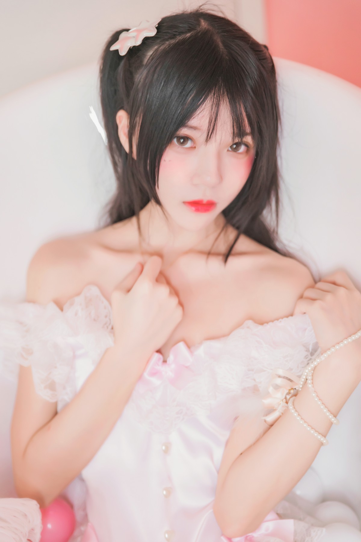 图片[12]-萝莉风COS 桜桃喵 –粉色浴缸 – COSPLAY-瞬颜部落