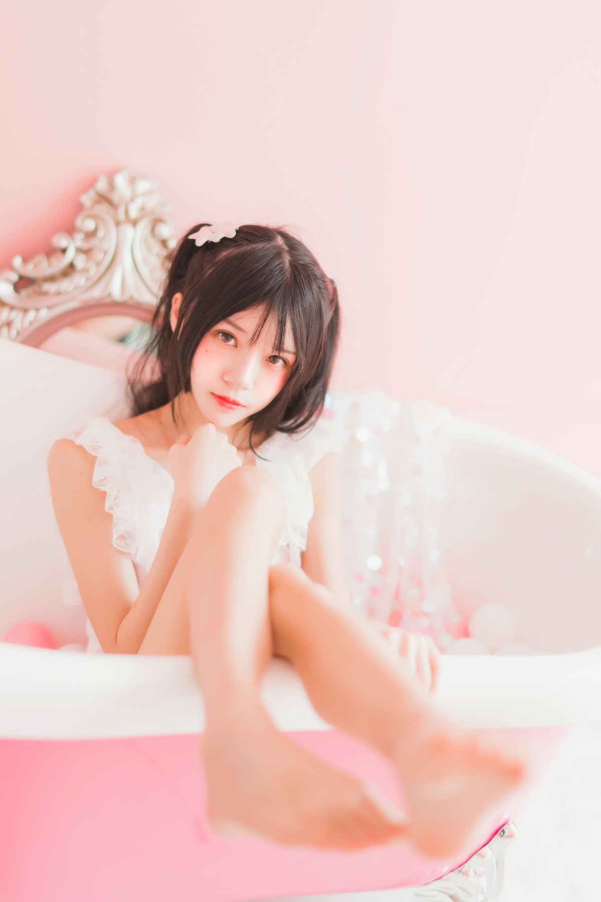 图片[29]-萝莉风COS 桜桃喵 –粉色浴缸 – COSPLAY-瞬颜部落