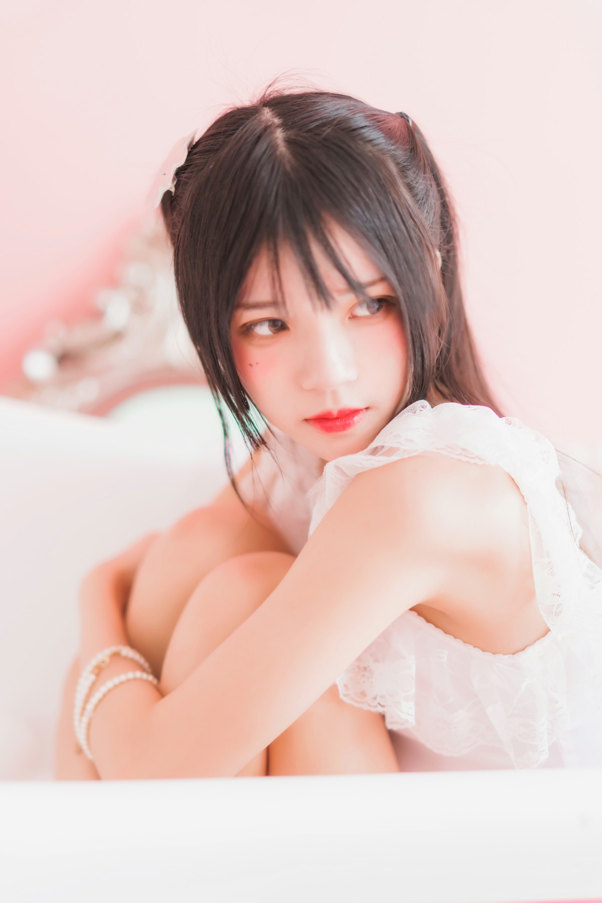 图片[36]-萝莉风COS 桜桃喵 –粉色浴缸 – COSPLAY-瞬颜部落