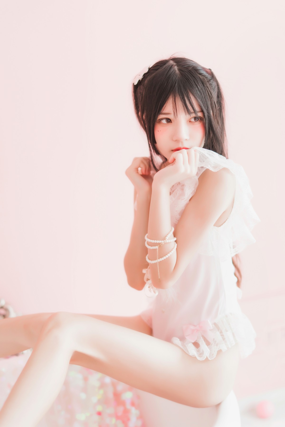 图片[43]-萝莉风COS 桜桃喵 –粉色浴缸 – COSPLAY-瞬颜部落