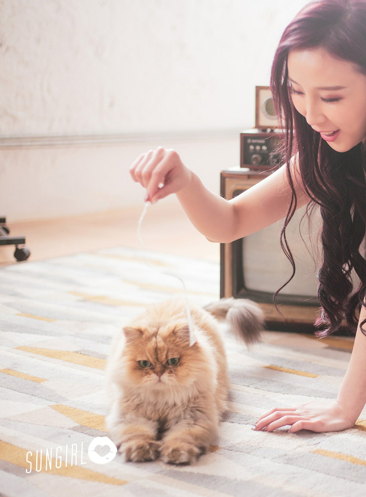 图片[4]-[SUNGIRL阳光宝贝]NO.009 黑色诱惑！蔓蔓宠爱你写真 黄蔓蔓Irenea – COSPLAY-瞬颜部落