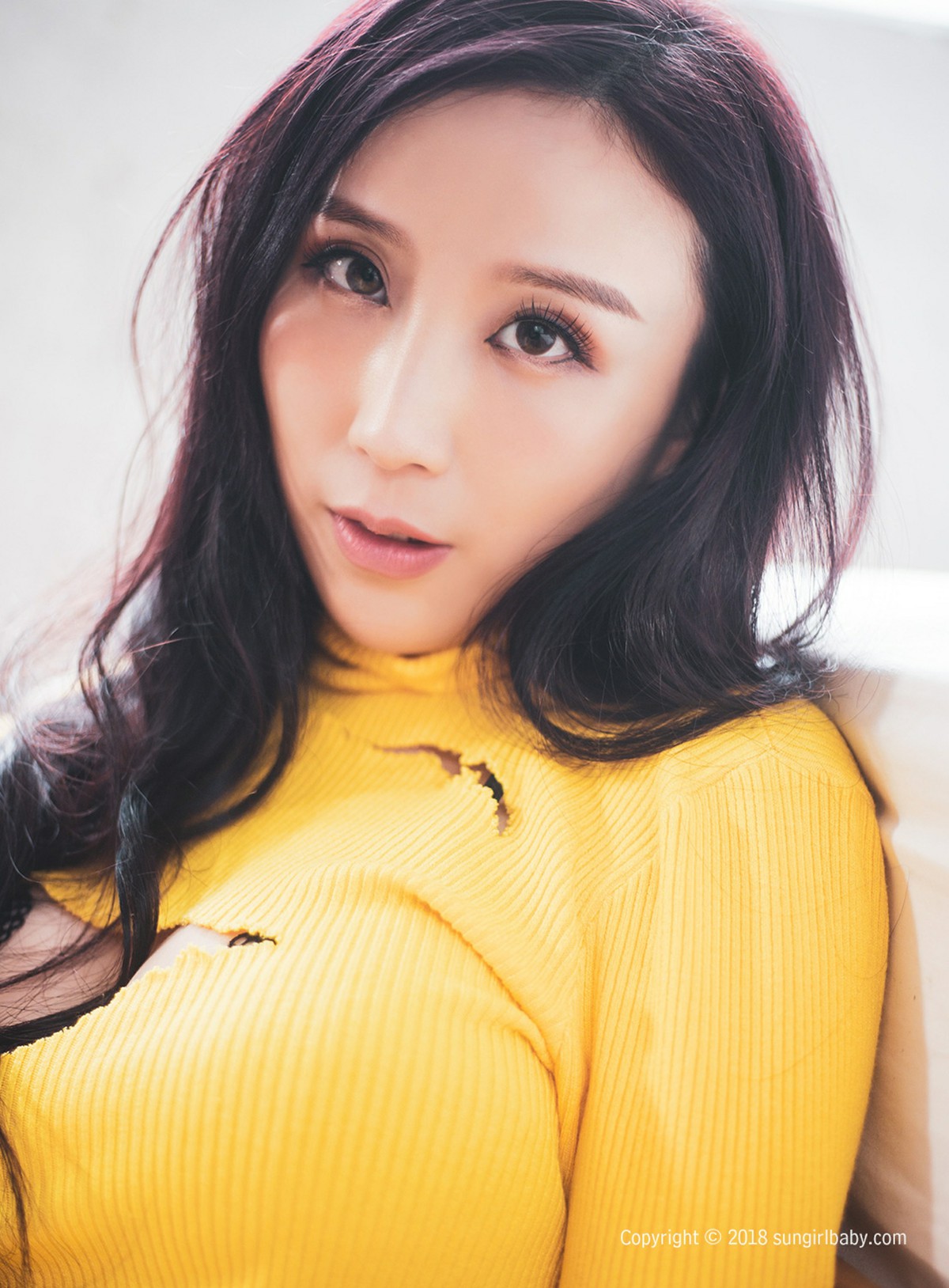 图片[6]-[SUNGIRL阳光宝贝]NO.007 黄色诱惑！蔓蔓恋上你写真 黄蔓蔓Irenea – COSPLAY-瞬颜部落