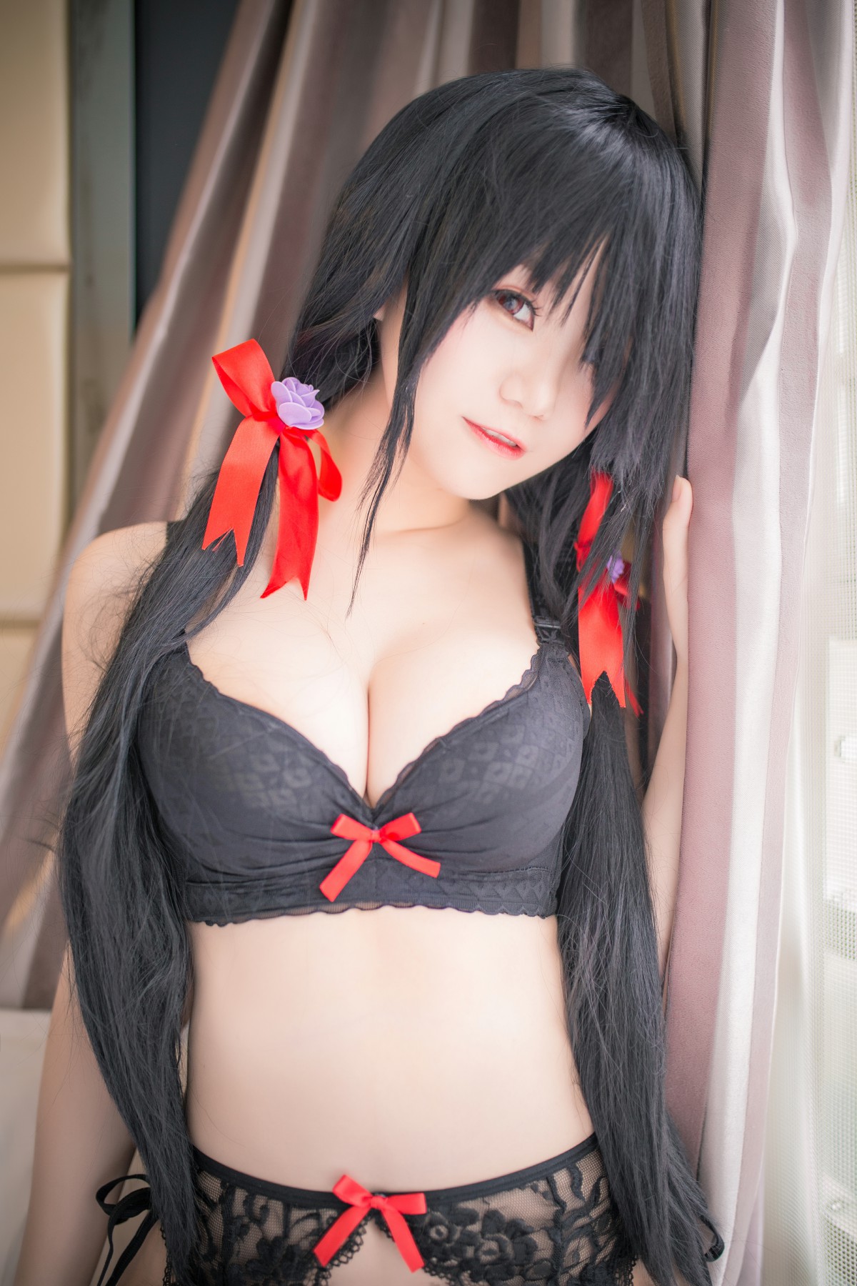 图片[12]-性感人气COSER Yoko宅夏Cos – 狂三内衣 – COSPLAY-瞬颜部落