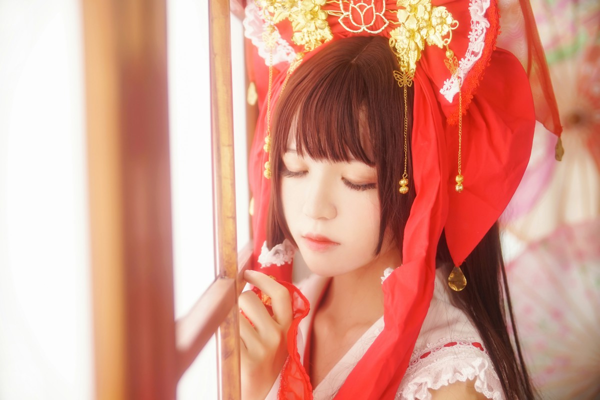 图片[7]-萝莉风COS 桜桃喵 – 灵梦 新年快乐 – COSPLAY-瞬颜部落