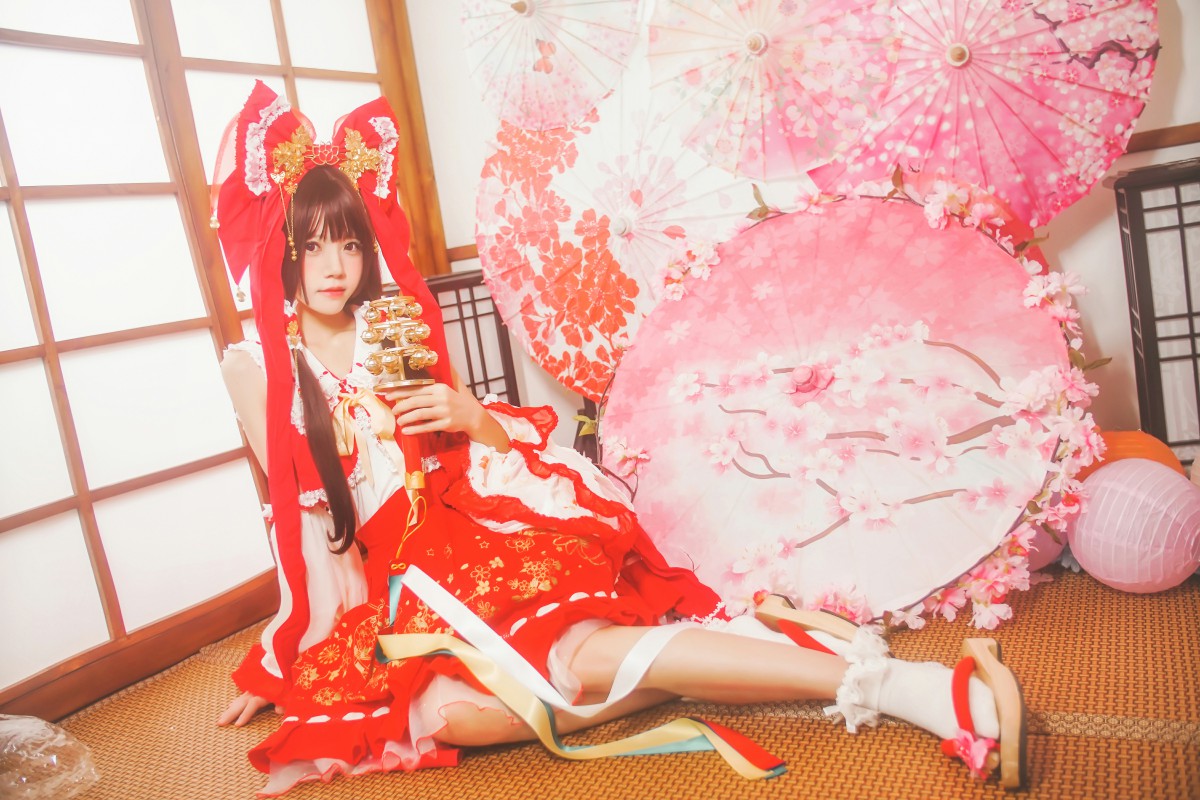 图片[12]-萝莉风COS 桜桃喵 – 灵梦 新年快乐 – COSPLAY-瞬颜部落