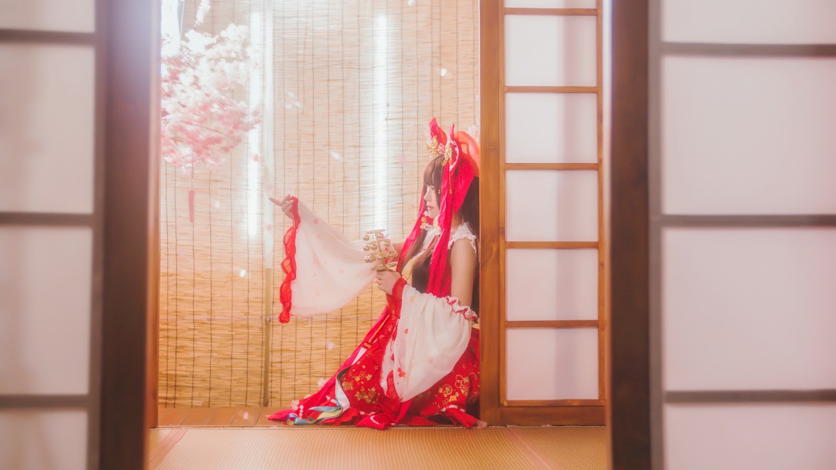 图片[20]-萝莉风COS 桜桃喵 – 灵梦 新年快乐 – COSPLAY-瞬颜部落