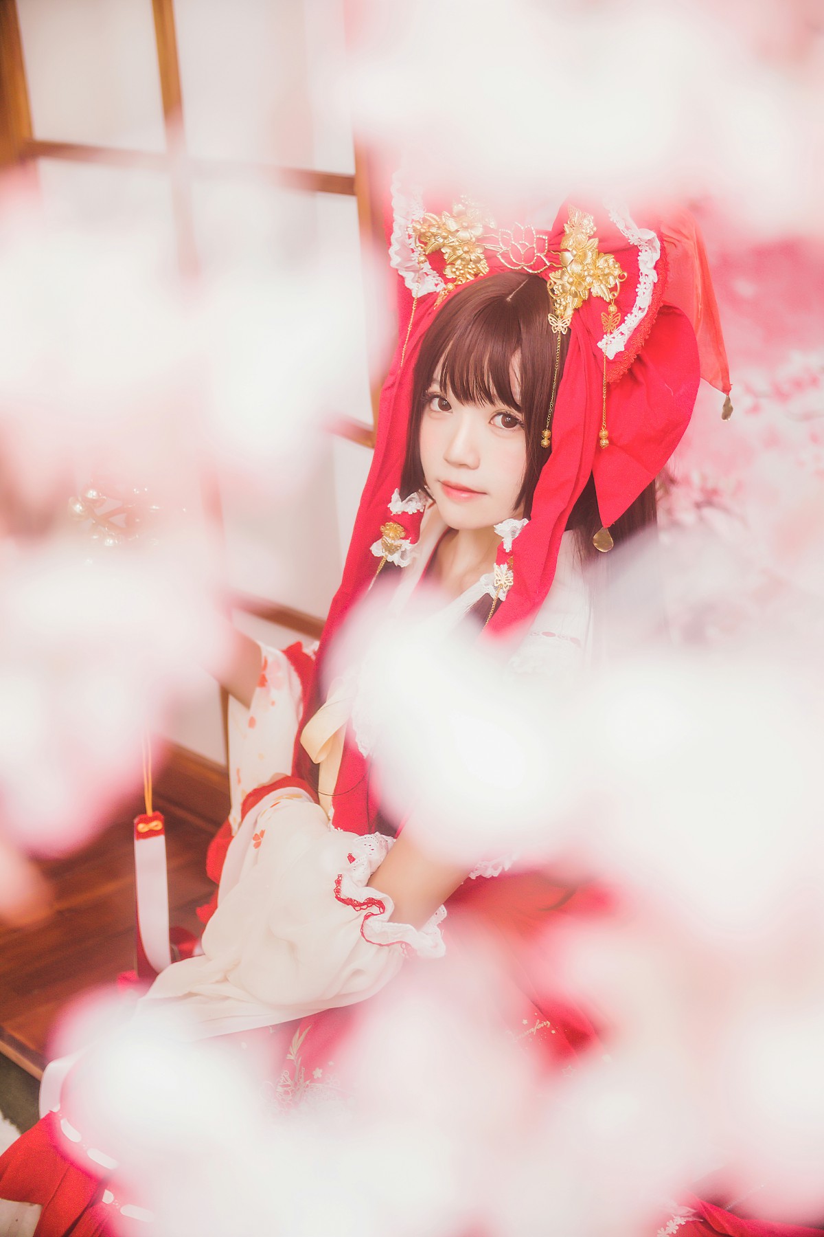 图片[26]-萝莉风COS 桜桃喵 – 灵梦 新年快乐 – COSPLAY-瞬颜部落