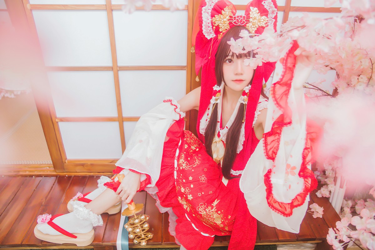 图片[28]-萝莉风COS 桜桃喵 – 灵梦 新年快乐 – COSPLAY-瞬颜部落