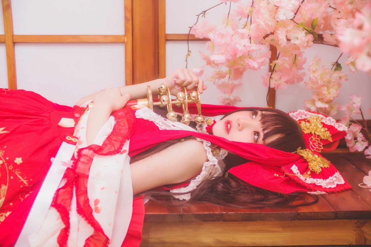 图片[37]-萝莉风COS 桜桃喵 – 灵梦 新年快乐 – COSPLAY-瞬颜部落