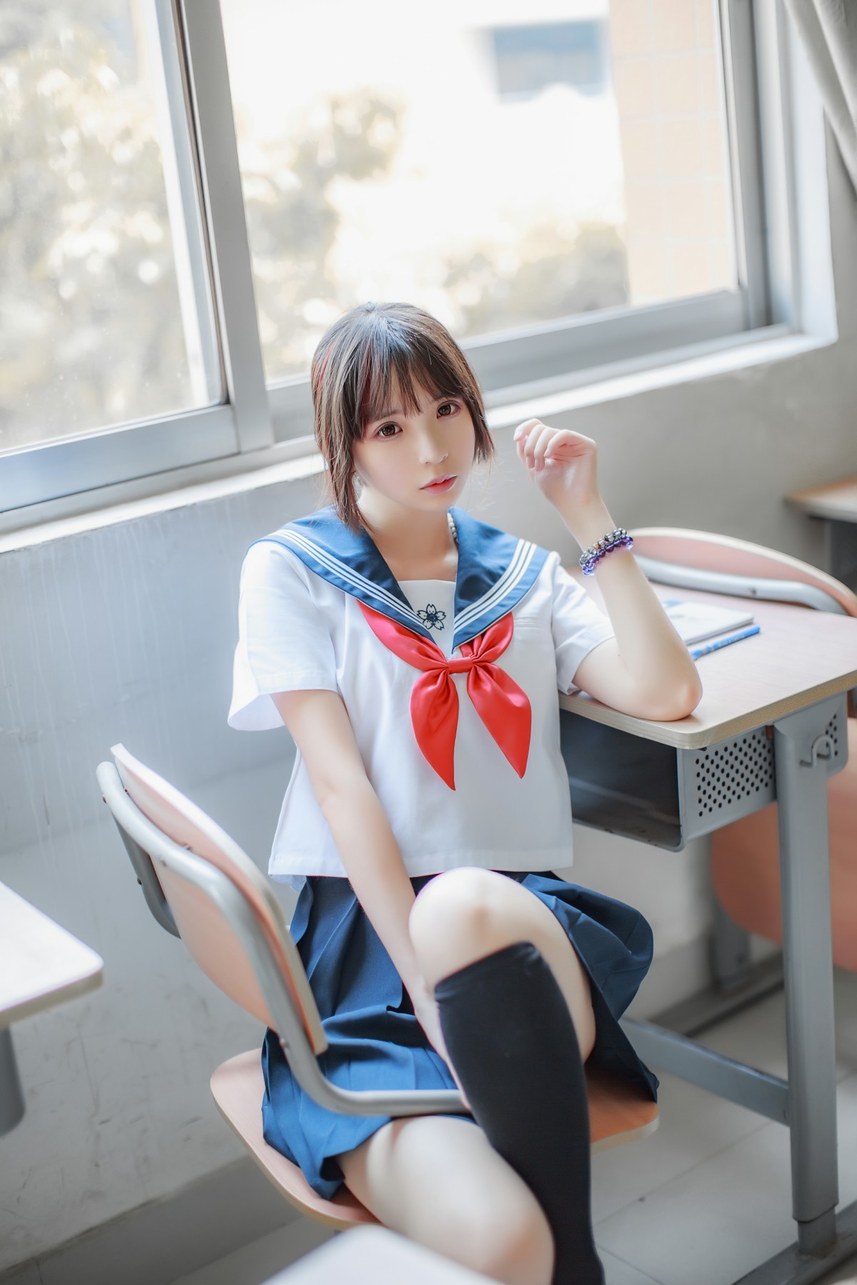 图片[9]-COS美女 疯猫ss – 同桌的水手服 – COSPLAY-瞬颜部落