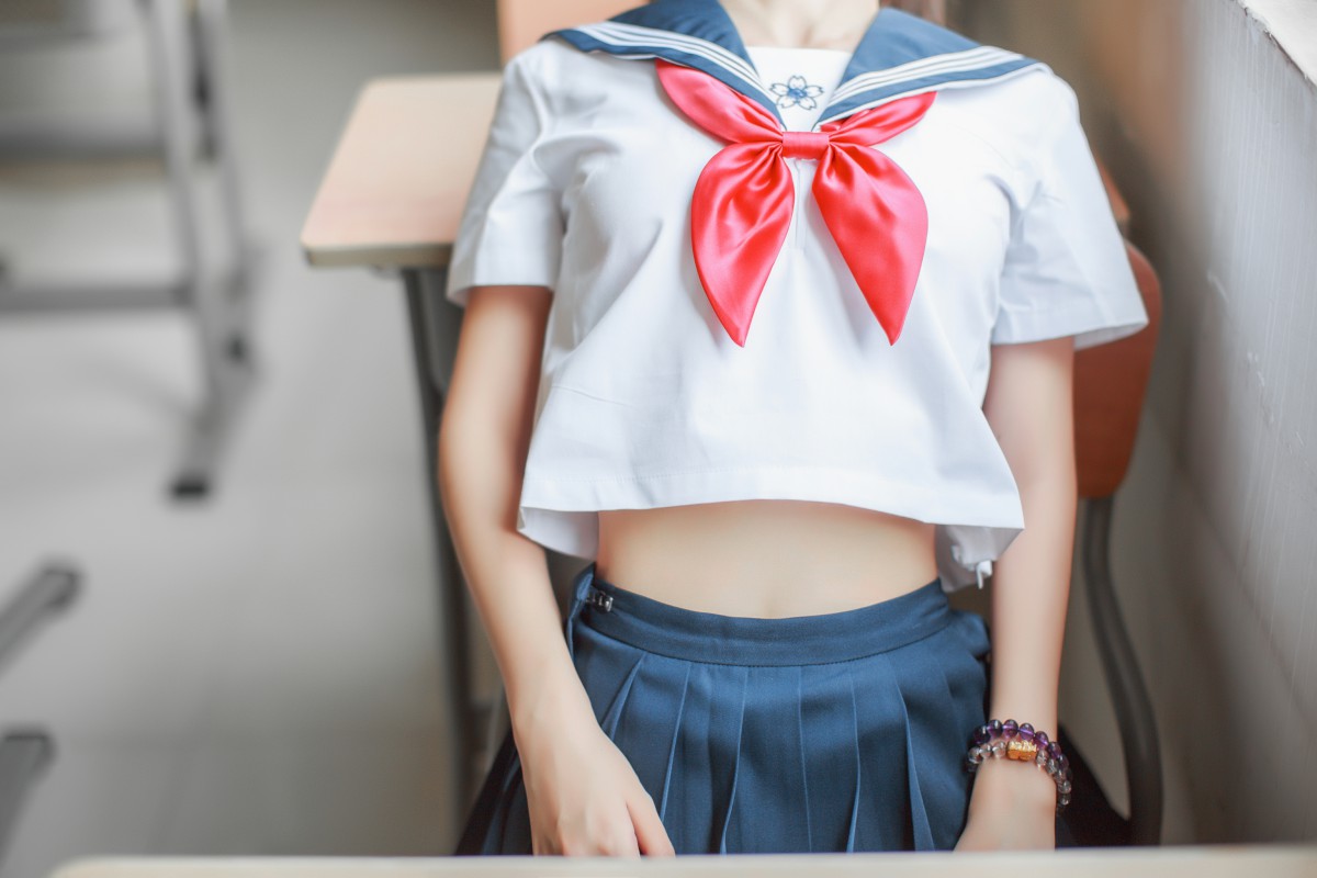 图片[12]-COS美女 疯猫ss – 同桌的水手服 – COSPLAY-瞬颜部落