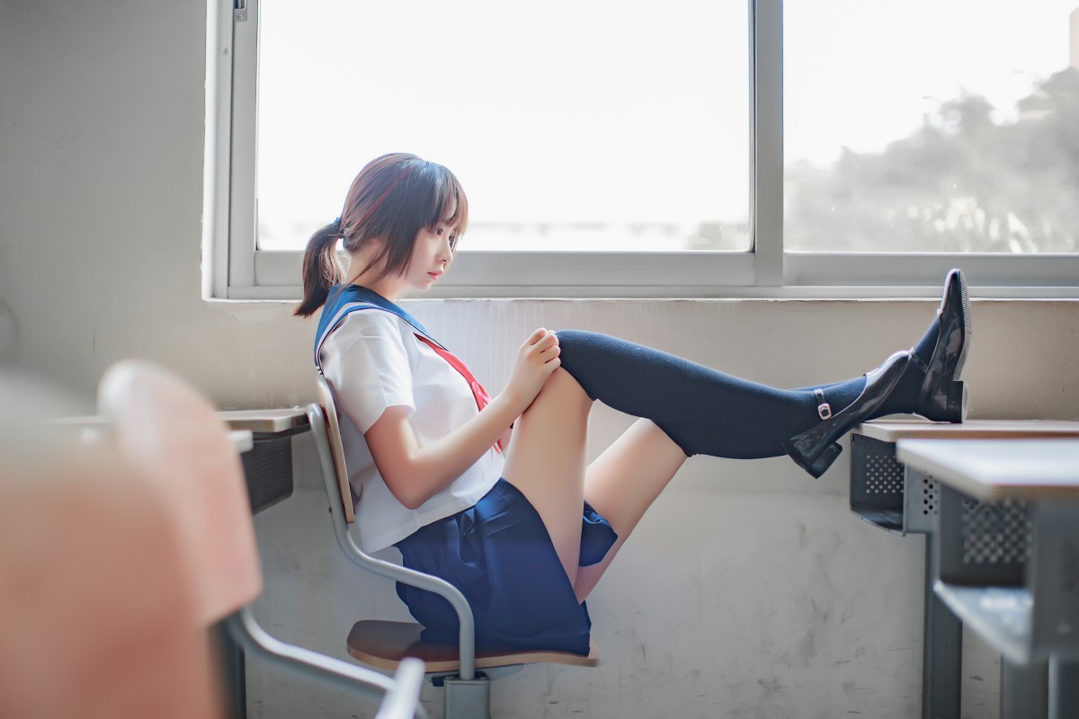 图片[21]-COS美女 疯猫ss – 同桌的水手服 – COSPLAY-瞬颜部落