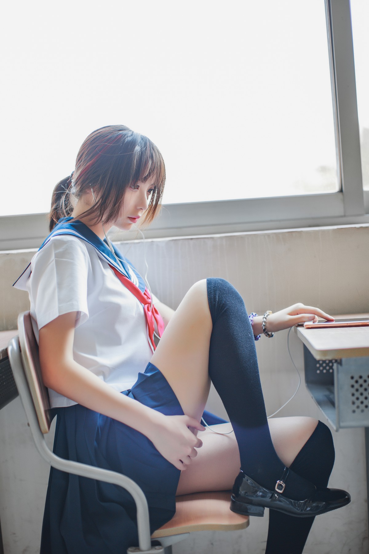图片[24]-COS美女 疯猫ss – 同桌的水手服 – COSPLAY-瞬颜部落