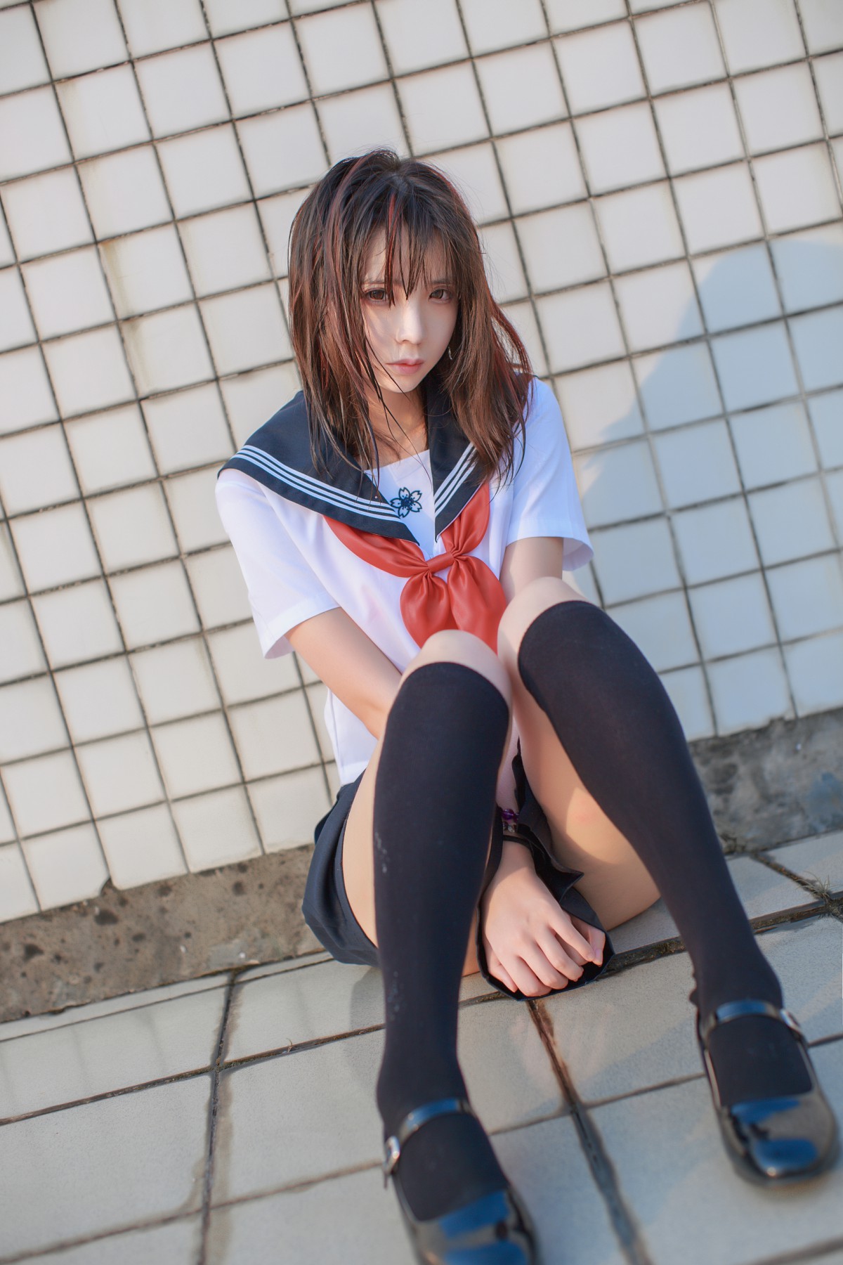 图片[41]-COS美女 疯猫ss – 同桌的水手服 – COSPLAY-瞬颜部落