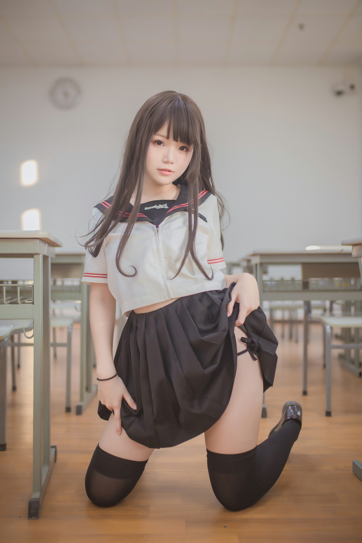 图片[11]-性感人气COSER Yoko宅夏Cos – 黑丝JK – COSPLAY-瞬颜部落
