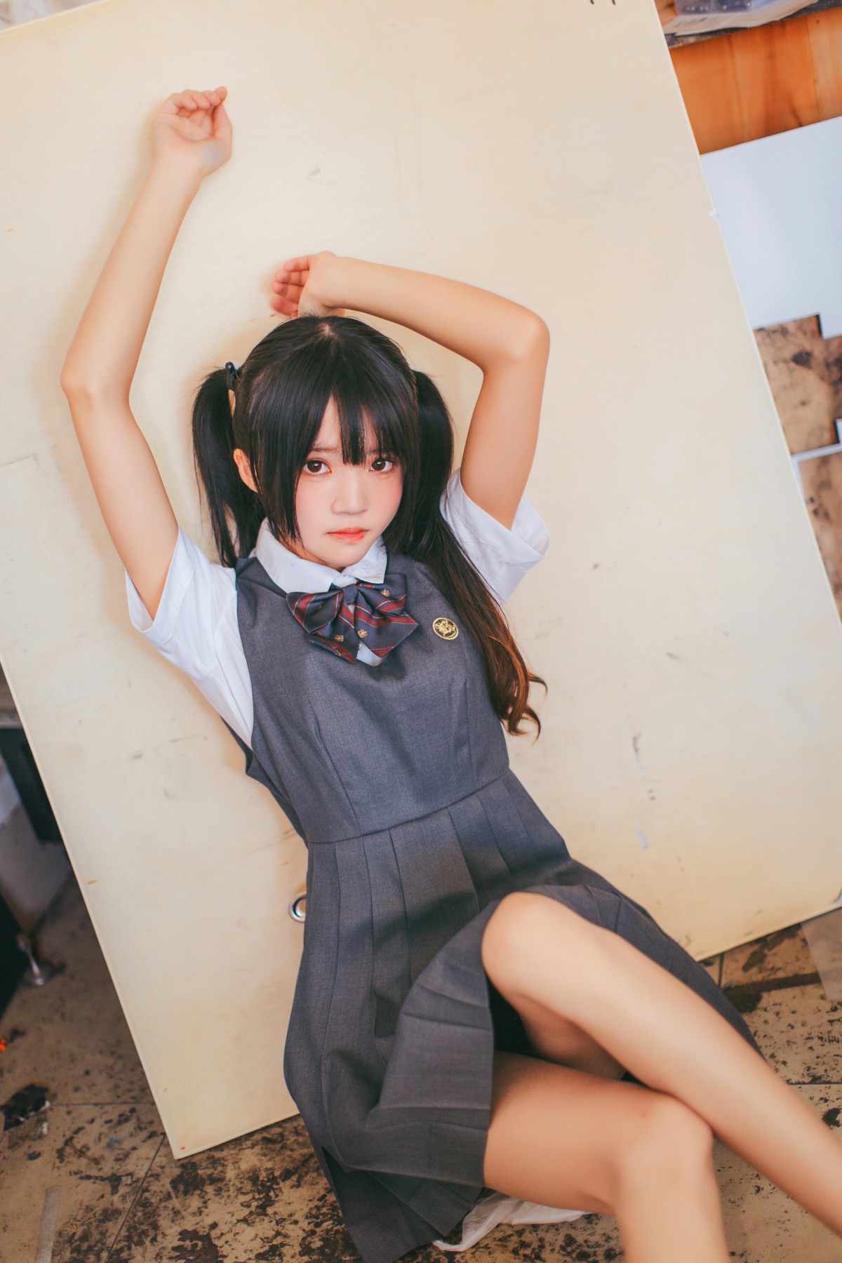 图片[11]-萝莉风COS 桜桃喵 – 画室少女 – COSPLAY-瞬颜部落