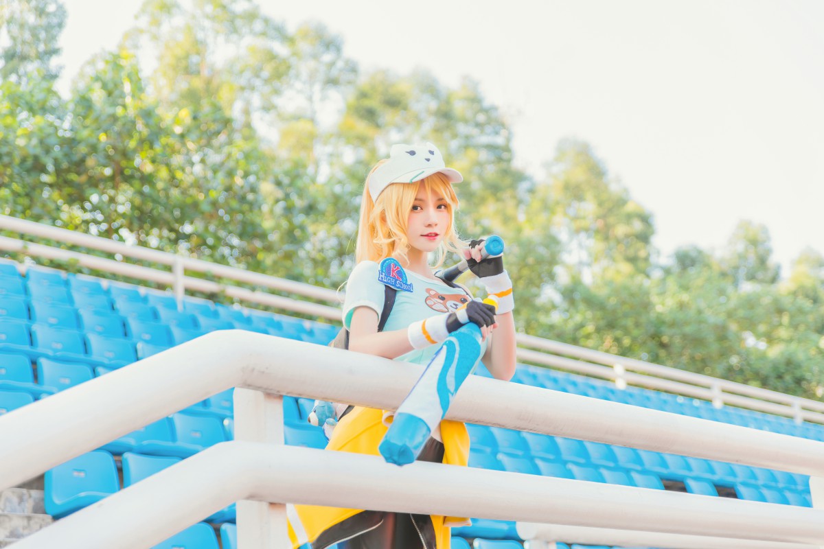 萝莉风COS 桜桃喵 – 花木兰青春决赛季 – COSPLAY-瞬颜部落