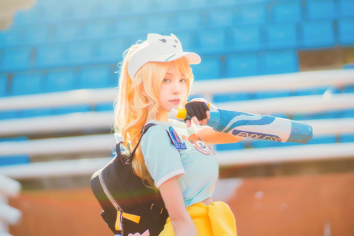 图片[5]-萝莉风COS 桜桃喵 – 花木兰青春决赛季 – COSPLAY-瞬颜部落