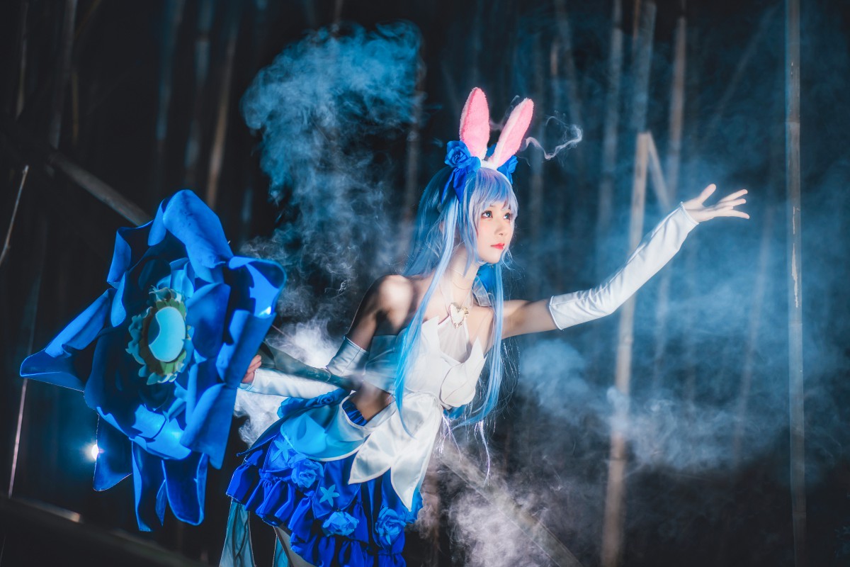 萝莉风COS 桜桃喵 – 花间舞 – COSPLAY-瞬颜部落