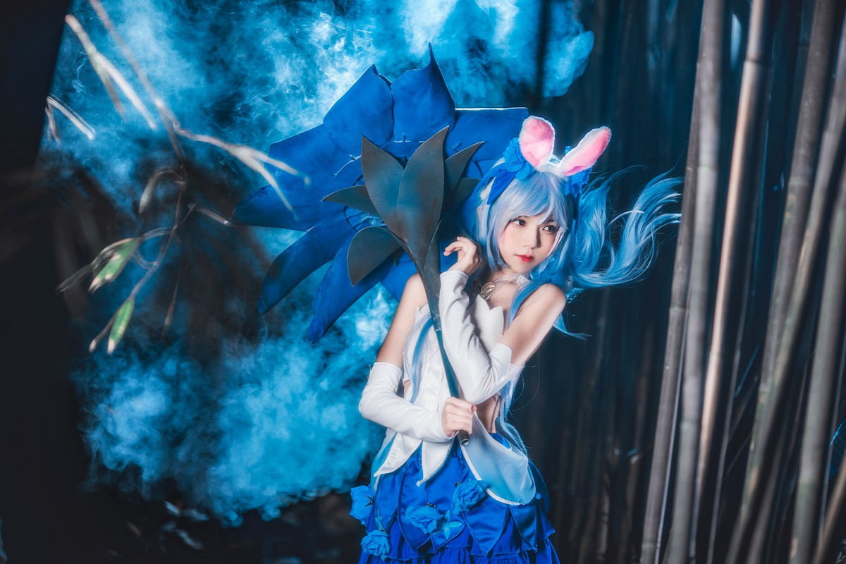 图片[10]-萝莉风COS 桜桃喵 – 花间舞 – COSPLAY-瞬颜部落