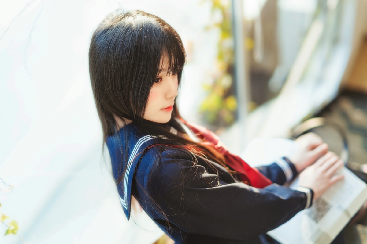 图片[12]-萝莉风COS 桜桃喵 – 黑色水手服 – COSPLAY-瞬颜部落