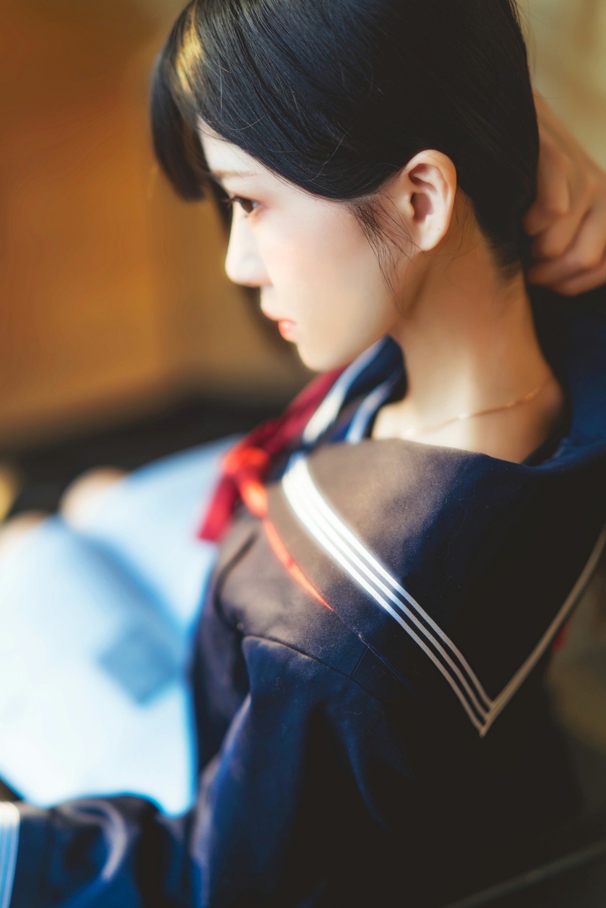 图片[21]-萝莉风COS 桜桃喵 – 黑色水手服 – COSPLAY-瞬颜部落
