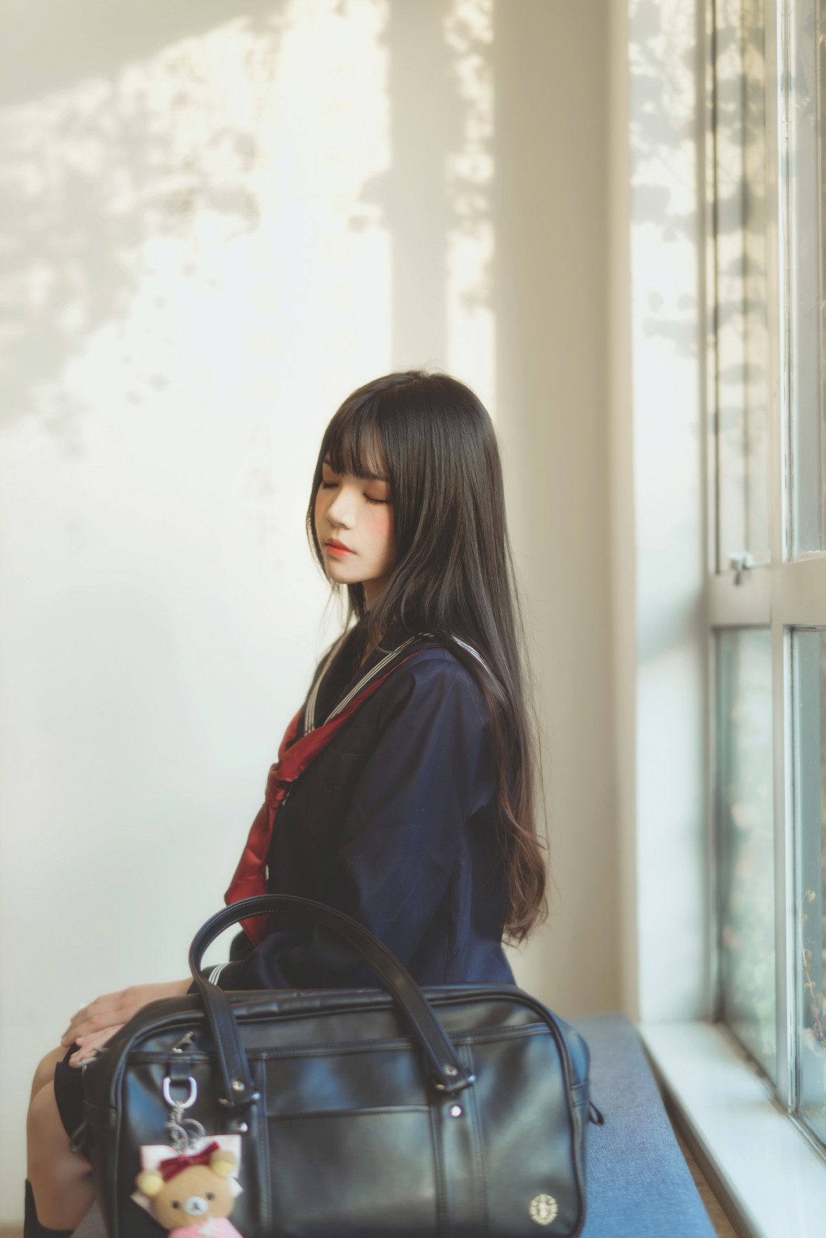图片[28]-萝莉风COS 桜桃喵 – 黑色水手服 – COSPLAY-瞬颜部落