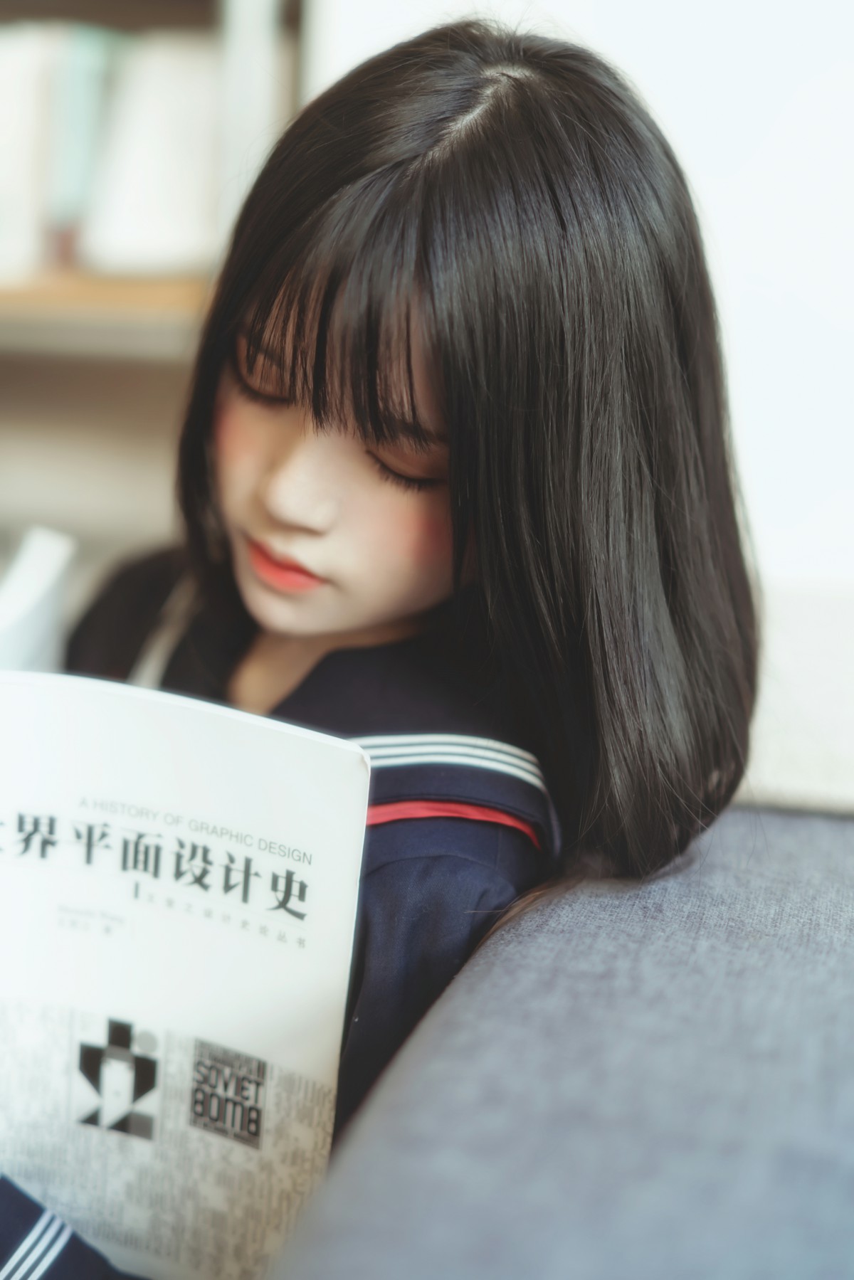 图片[34]-萝莉风COS 桜桃喵 – 黑色水手服 – COSPLAY-瞬颜部落