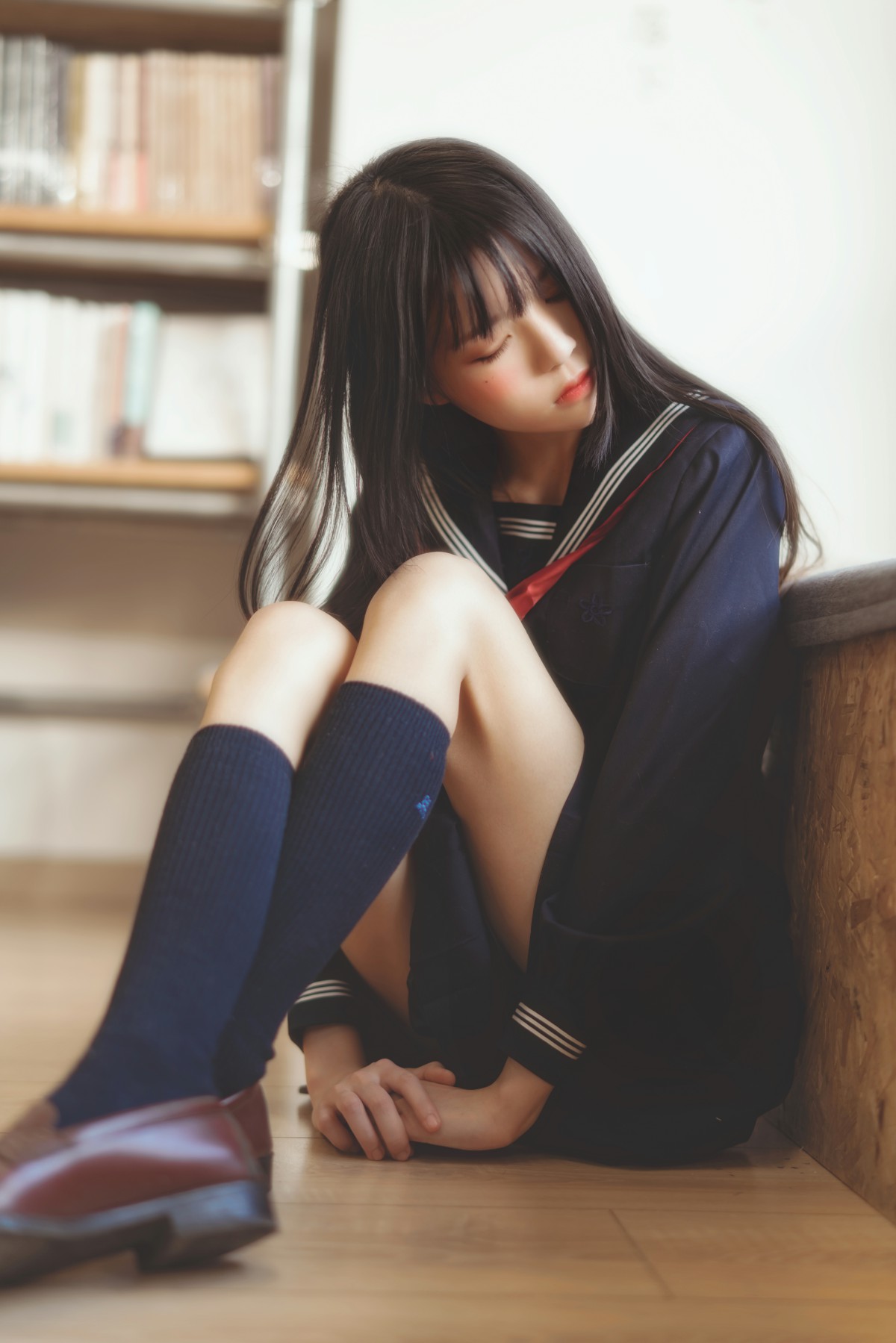 图片[39]-萝莉风COS 桜桃喵 – 黑色水手服 – COSPLAY-瞬颜部落