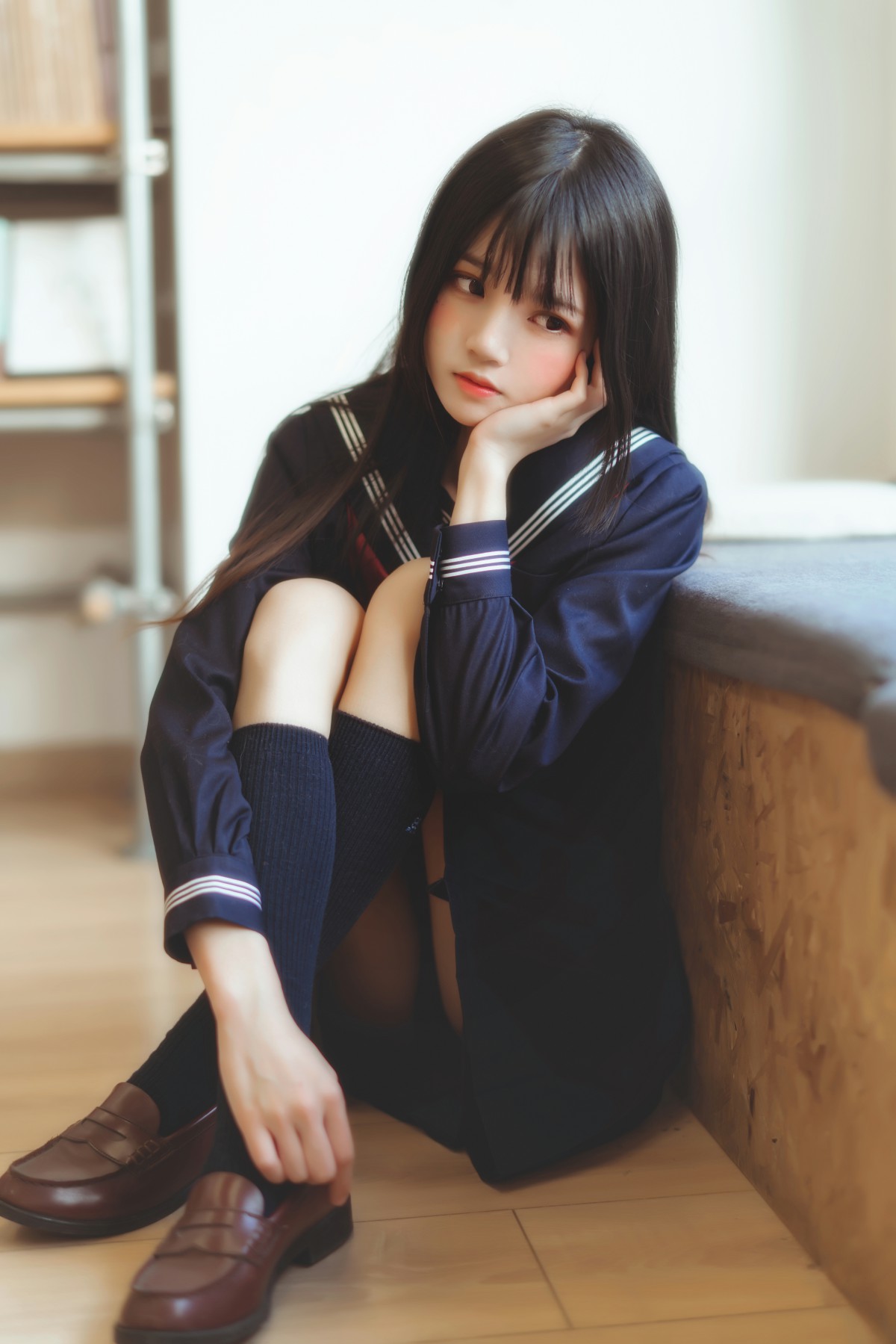 图片[38]-萝莉风COS 桜桃喵 – 黑色水手服 – COSPLAY-瞬颜部落