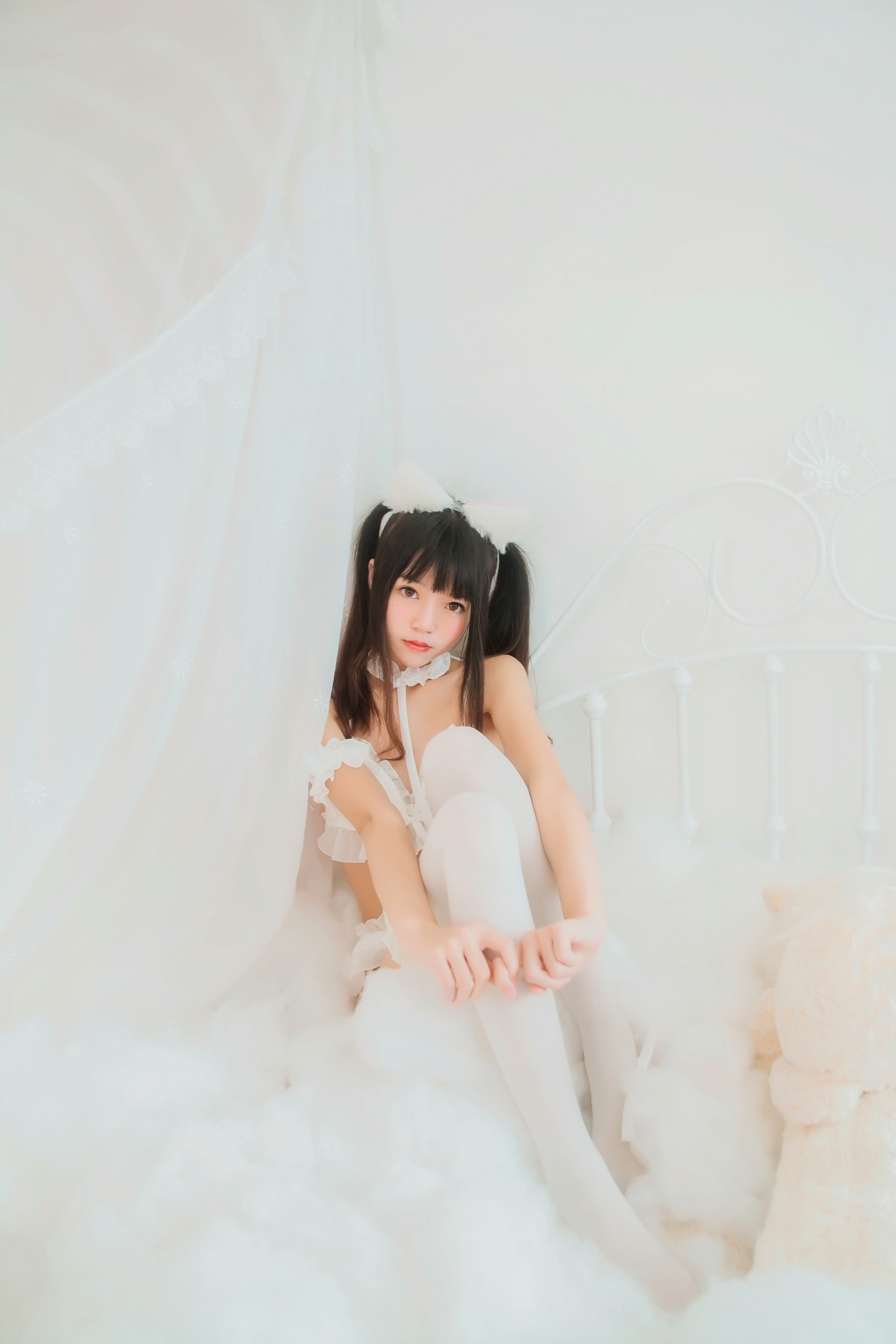 图片[5]-萝莉风COS 桜桃喵 – 白猫 – COSPLAY-瞬颜部落