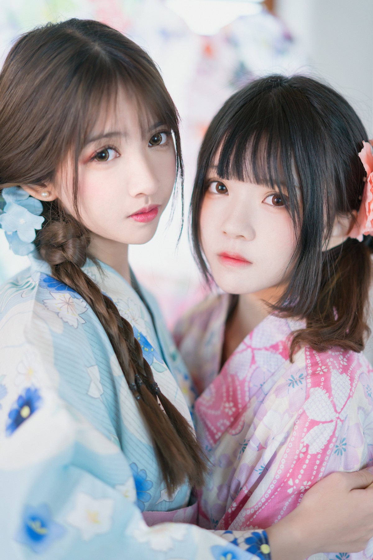 图片[3]-萝莉风COS 桜桃喵&amp;鳗鱼霏子 – 百合 – COSPLAY-瞬颜部落