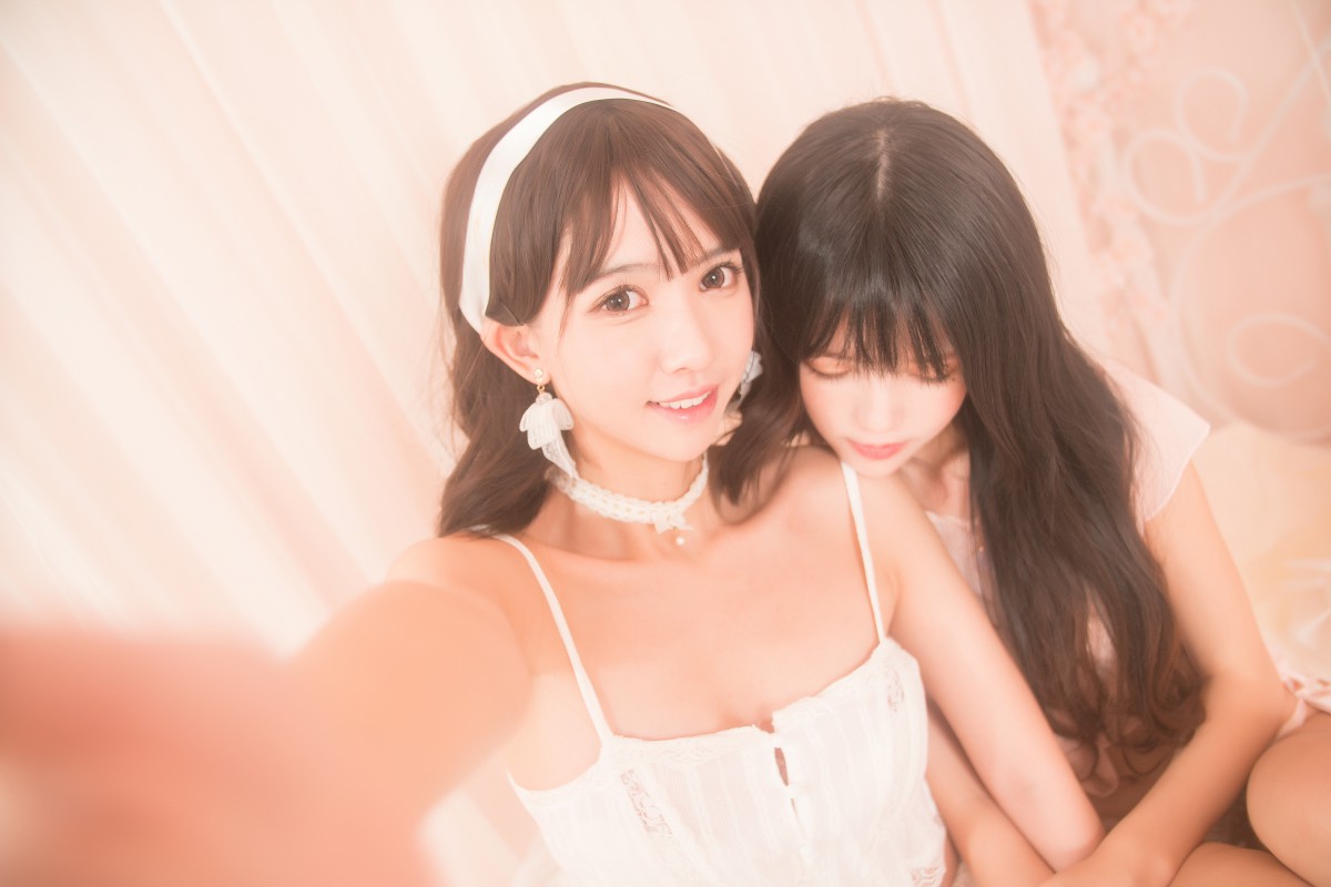 图片[12]-萝莉风COS 桜桃喵&amp;鳗鱼霏子 – 百合 – COSPLAY-瞬颜部落