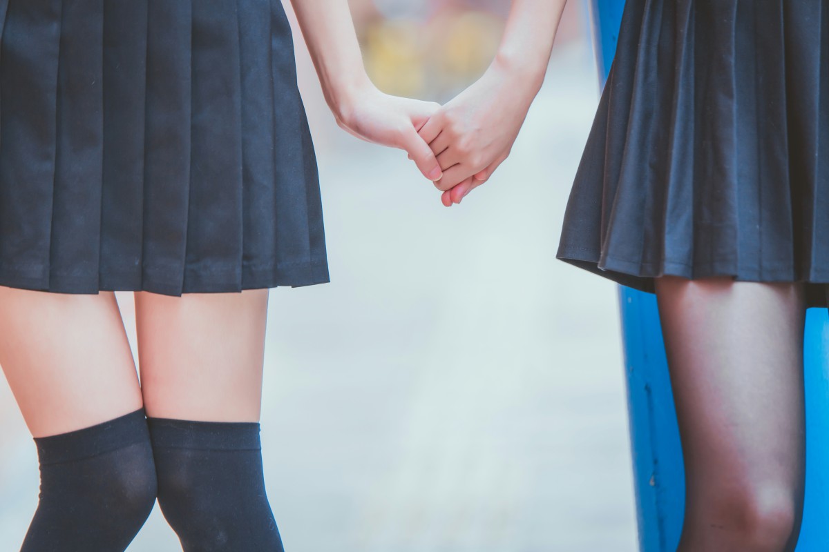 图片[9]-萝莉风COS 桜桃喵&amp;疯猫ss – JK百合2 – COSPLAY-瞬颜部落