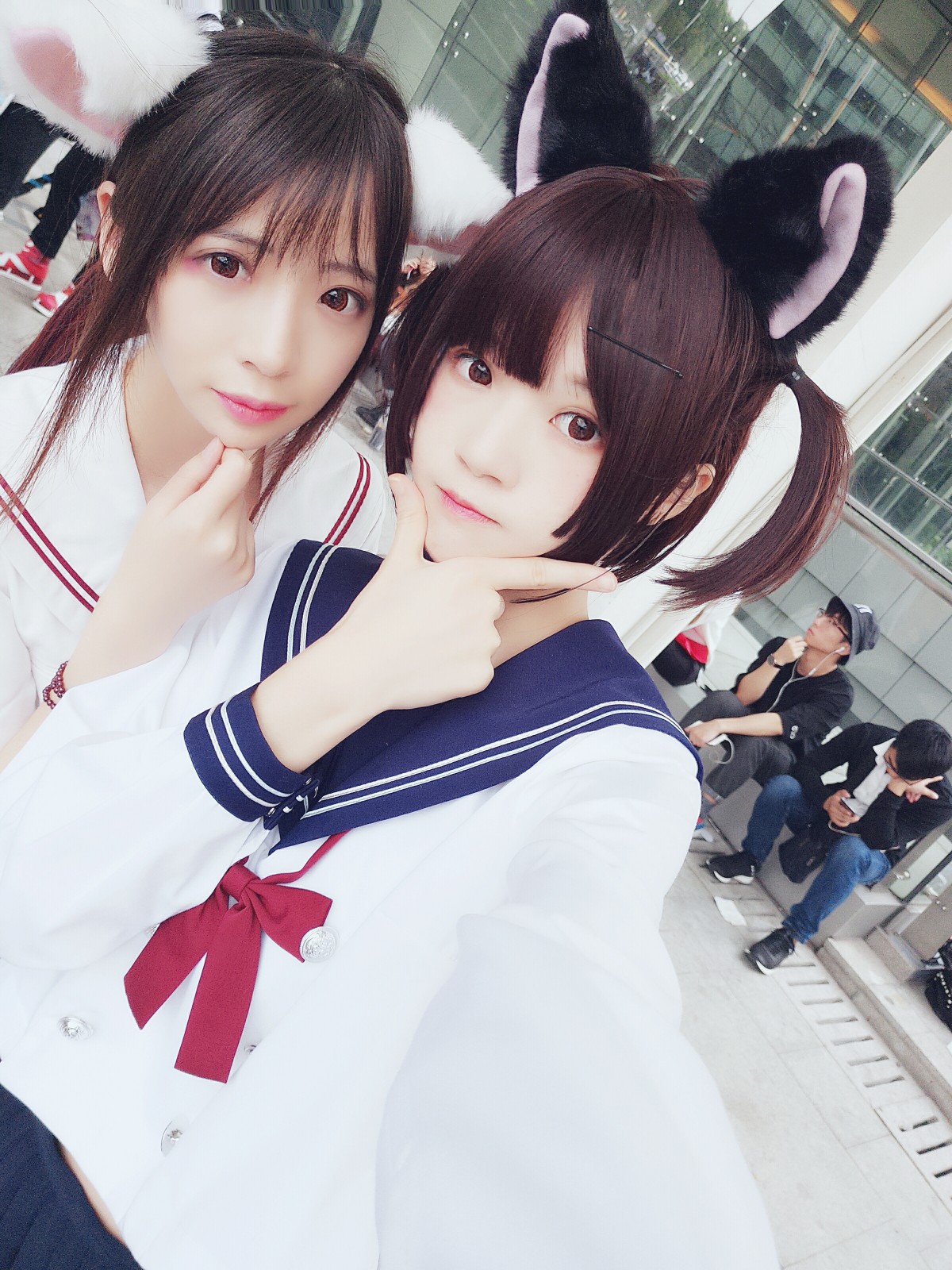 图片[27]-萝莉风COS 桜桃喵&amp;疯猫ss – JK百合2 – COSPLAY-瞬颜部落
