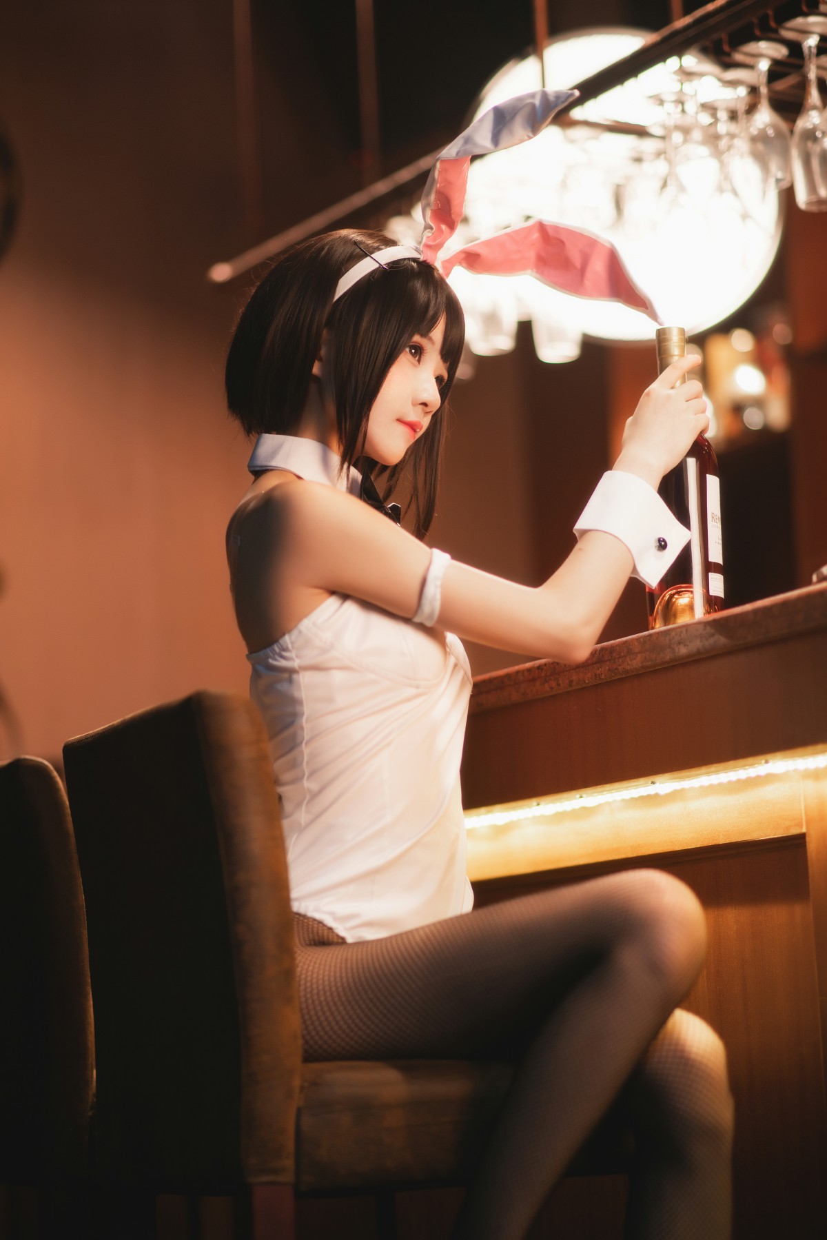 图片[5]-萝莉风COS 桜桃喵 – 加藤惠系列之兔女郎 – COSPLAY-瞬颜部落