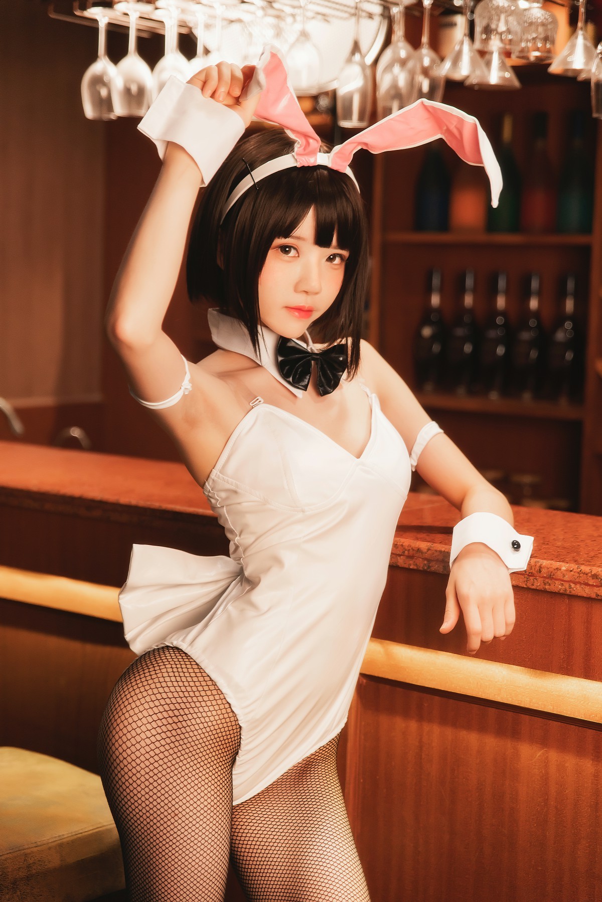 图片[12]-萝莉风COS 桜桃喵 – 加藤惠系列之兔女郎 – COSPLAY-瞬颜部落
