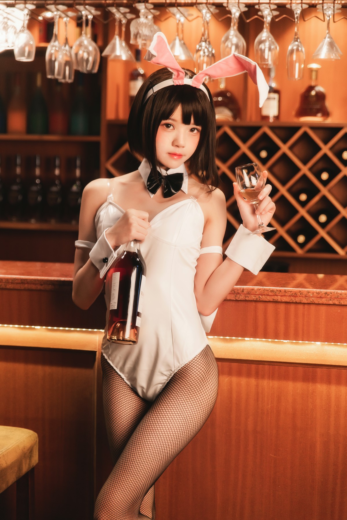 图片[13]-萝莉风COS 桜桃喵 – 加藤惠系列之兔女郎 – COSPLAY-瞬颜部落
