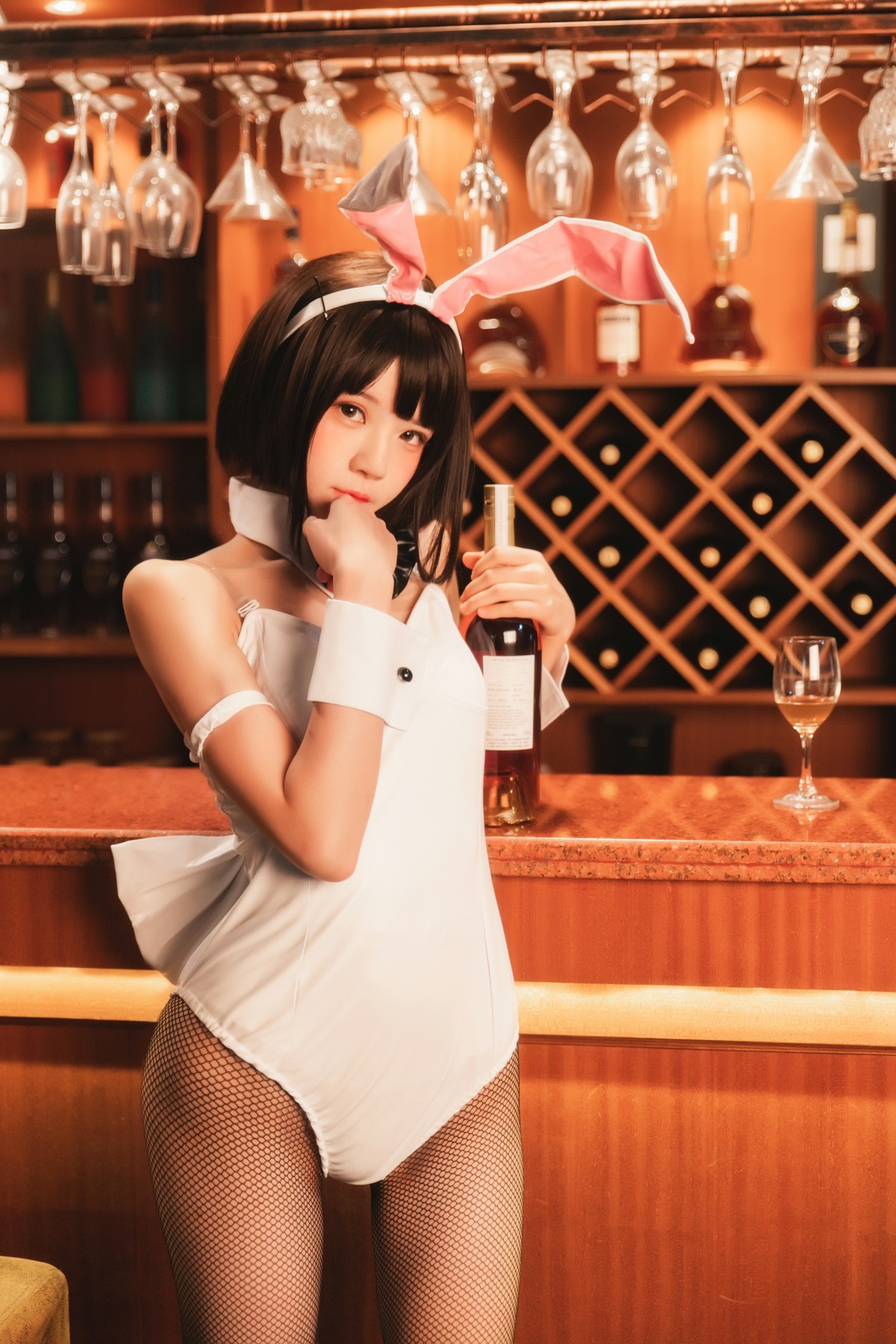图片[15]-萝莉风COS 桜桃喵 – 加藤惠系列之兔女郎 – COSPLAY-瞬颜部落