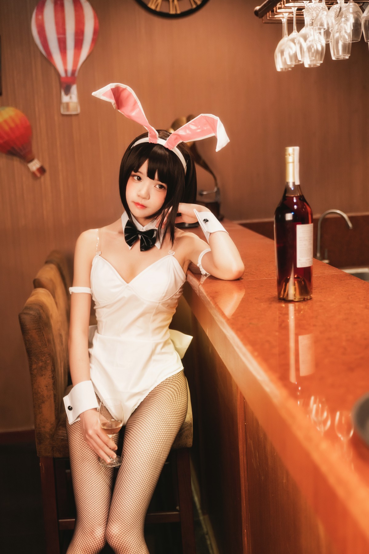 图片[26]-萝莉风COS 桜桃喵 – 加藤惠系列之兔女郎 – COSPLAY-瞬颜部落