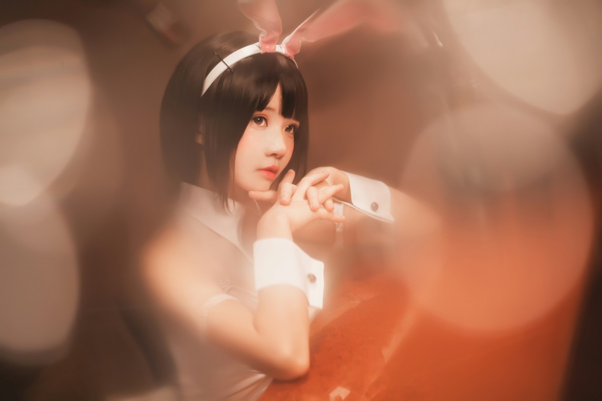 图片[29]-萝莉风COS 桜桃喵 – 加藤惠系列之兔女郎 – COSPLAY-瞬颜部落